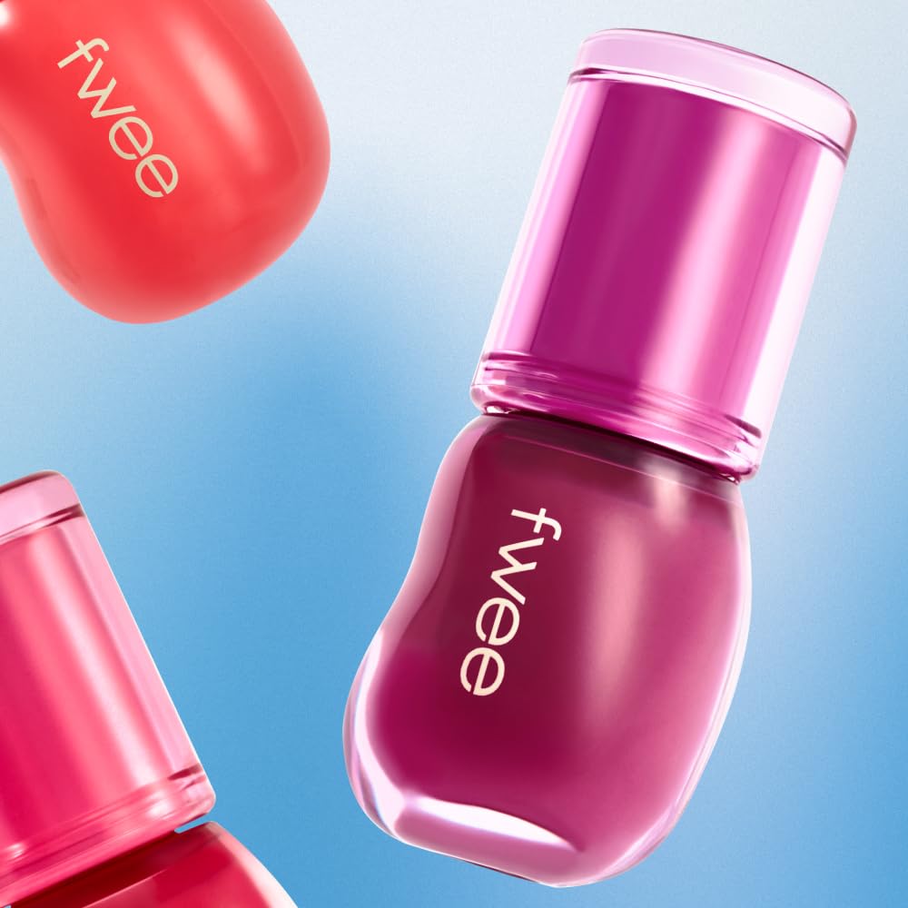 Fwee 3D Voluming Gloss | Reddish Moment - Aengdu 30% | Lip Gloss, High-Shine, Non-Sticky, Moisturizing Finish | 5.3G