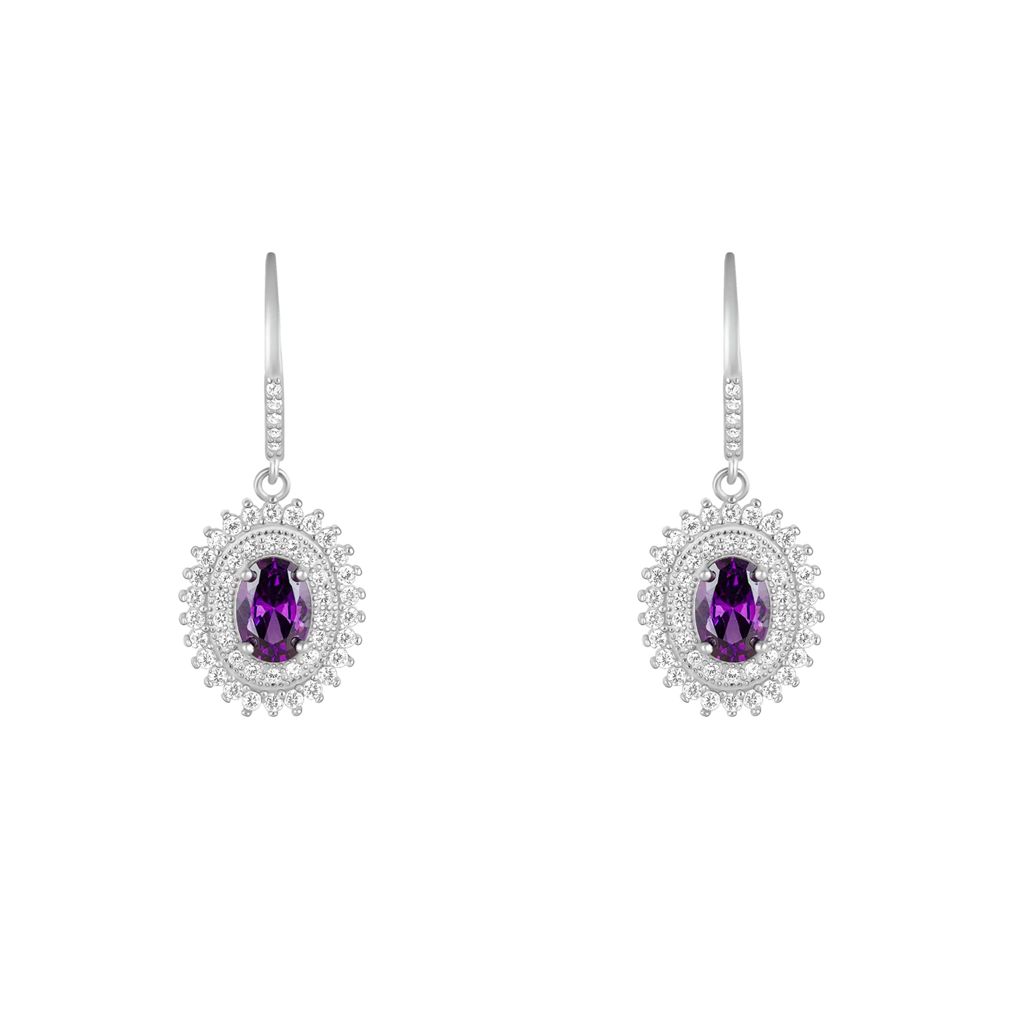 Giva 925 Silver Shining Crescent Earrings | Drops To Gift Women & Girls | With Certificate Of Authenticity And 925 Stamp | 6 Mon