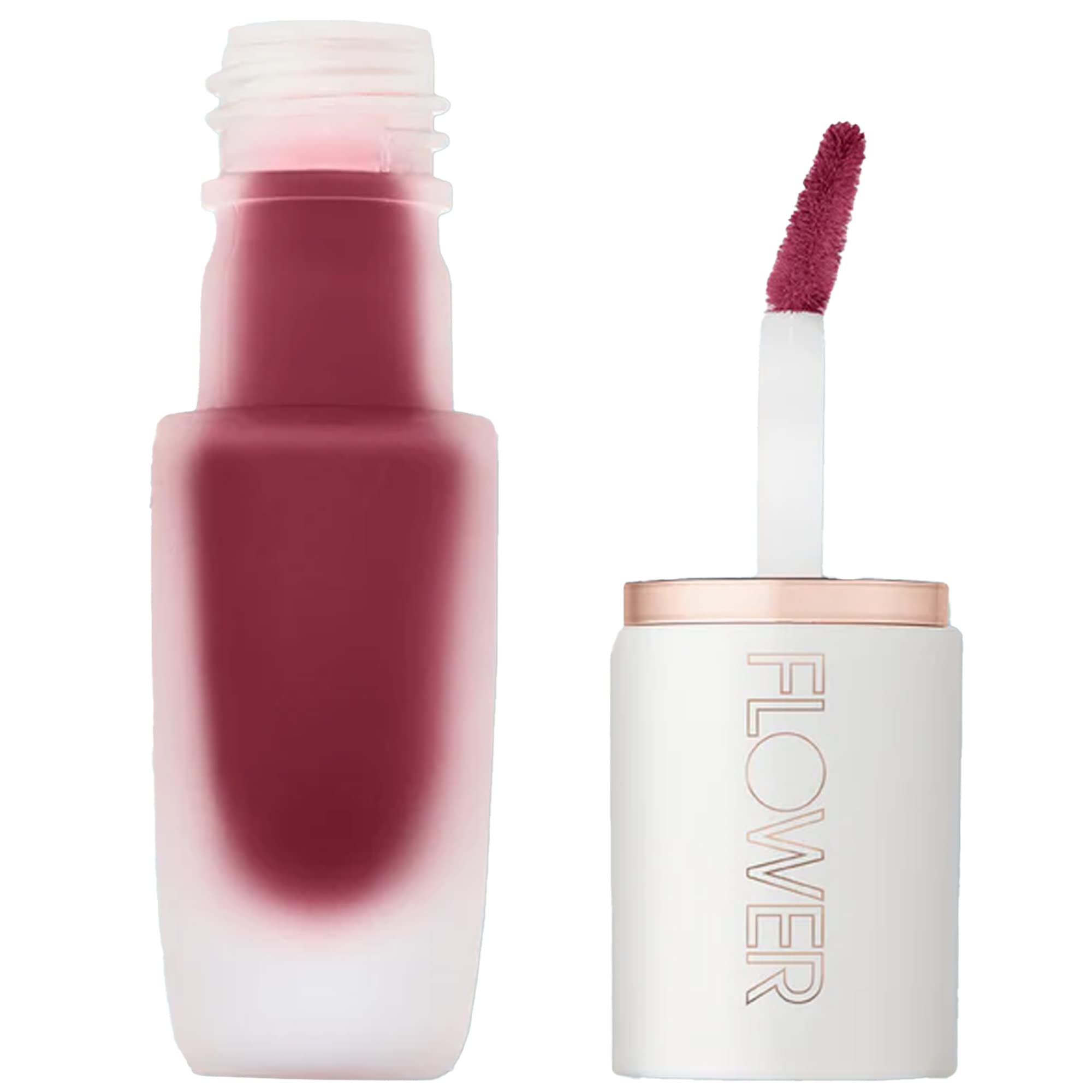 Flower Beauty By Drew Barrymore Perfect Pout Lip Color - Soft Matte Finish - Liquid Lipstick - Comfortable + Lightweight Feel (R