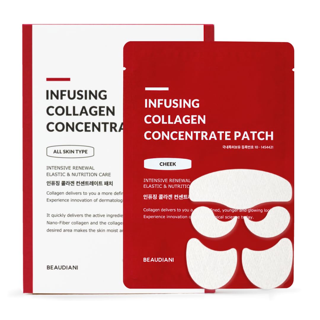 Beaudiani Hydrating Collagen Patch For Eyes, Cheeks, Forehead, Soluble Collagen Film For Face, Dissolving Wrinkle Patches, Skinc