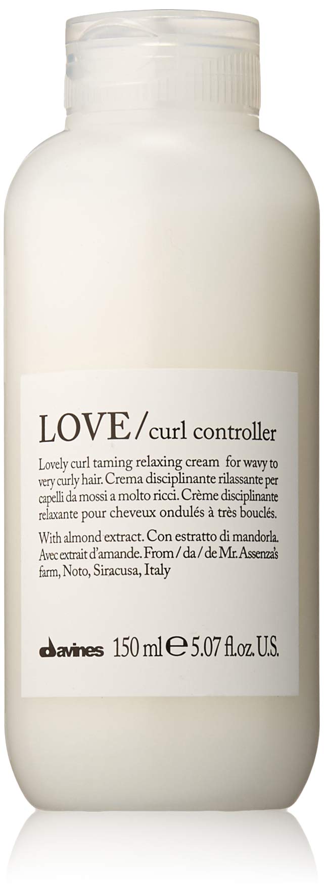 Davines LOVE curl controller, Taming And Relaxing cream For Very curly And Wavy Hair, Anti-Frizz curl Defining Formula, 507 Fl O