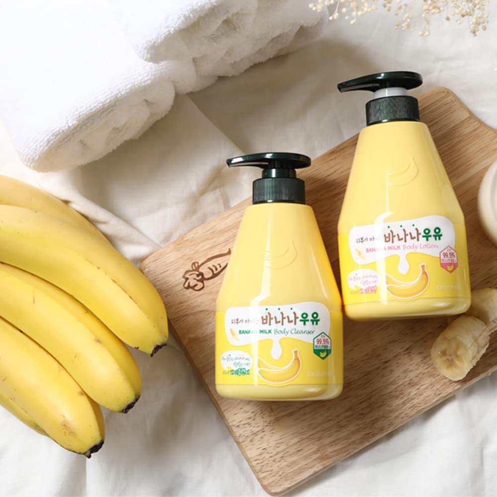 Welcos Kwailnara Milk Body Lotion 560 G / 19.75 Oz. (Banana Milk)