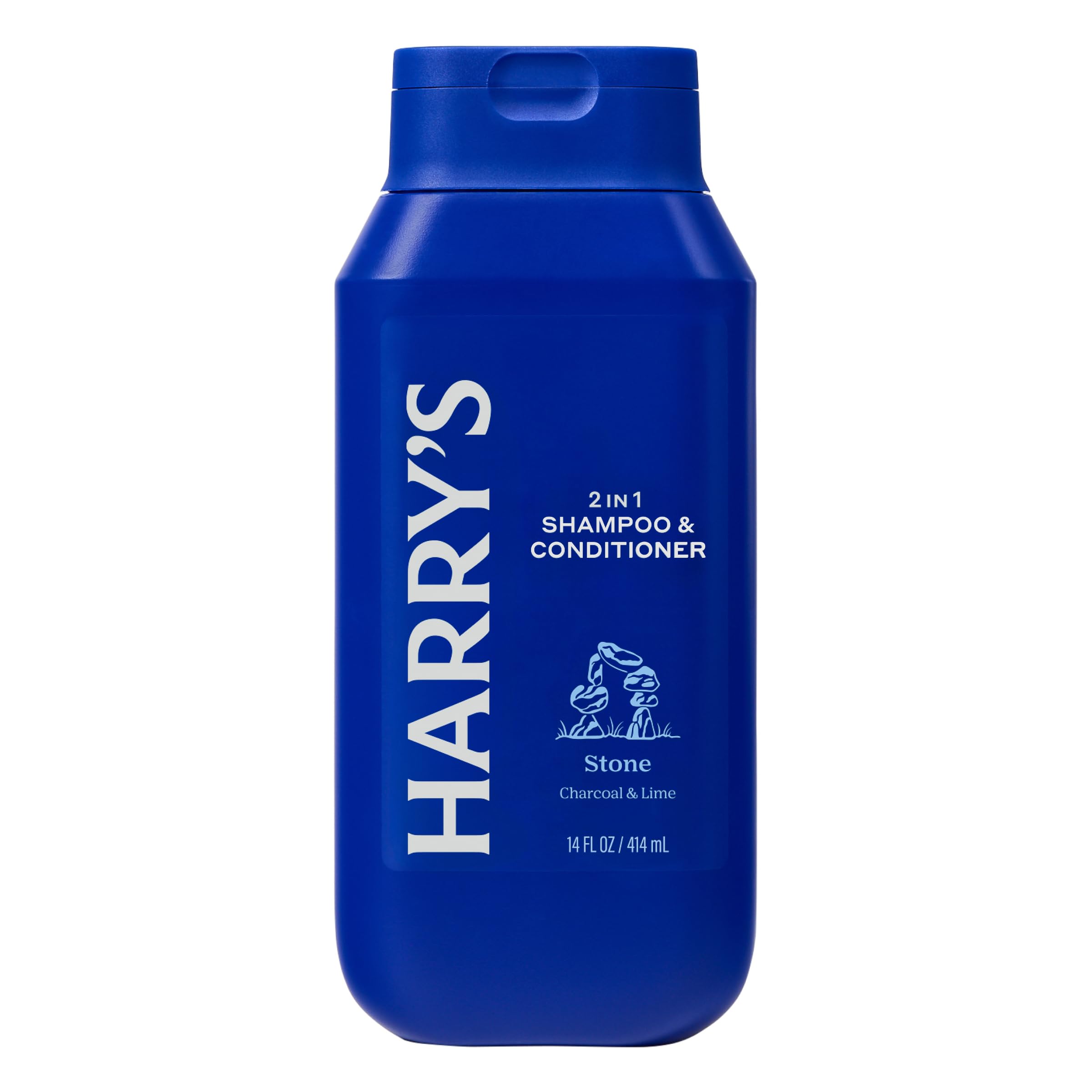 Harry's Men's 2 in 1 Shampoo and Conditioner for All Hair Types - Stone - (3 Pack) 14 fl oz - No Parabens or Sulfates