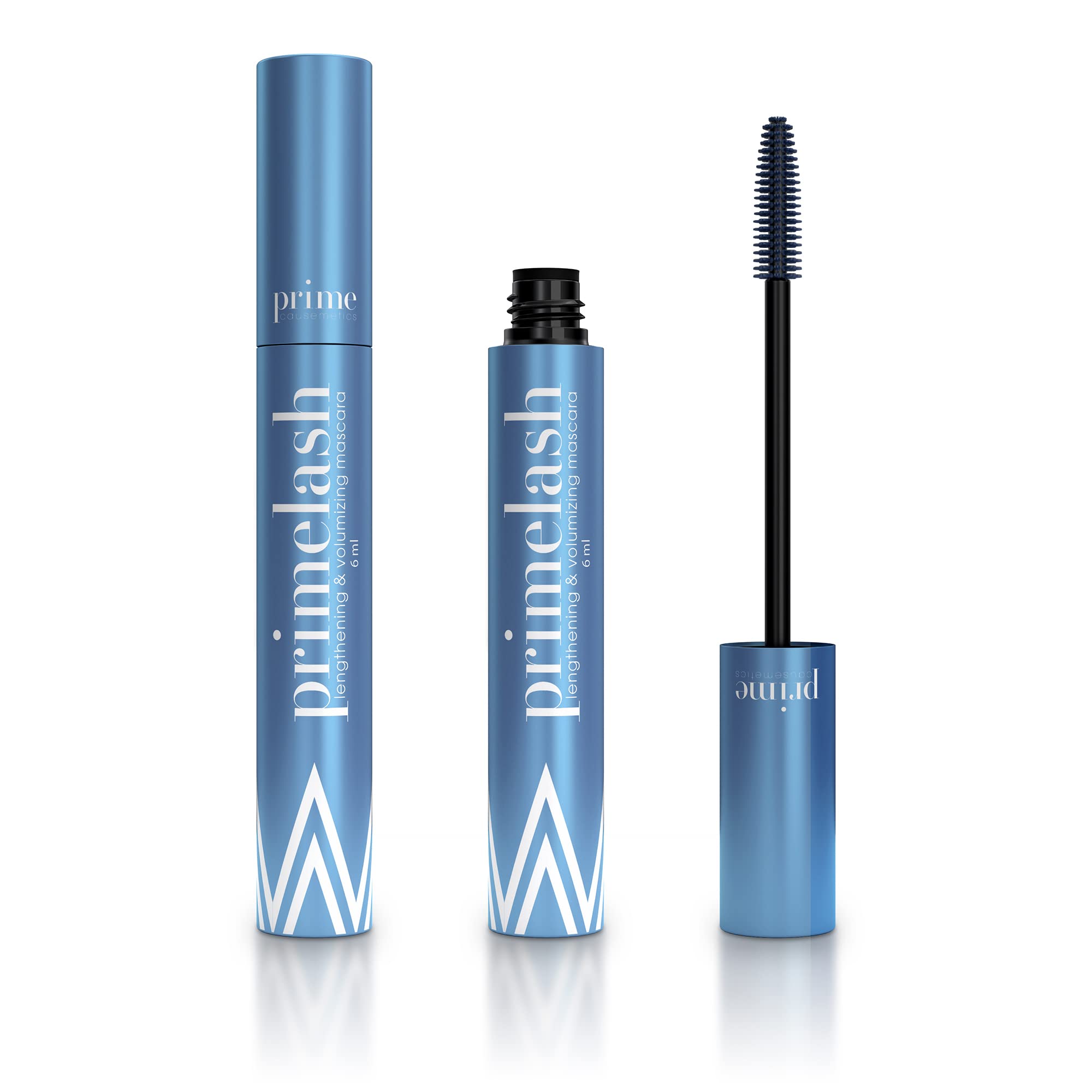 Prime Prometics Primelash Mascara For Women Over 50 - Volumizing, Incredible Length In 2 Coats - Long-Stay, Zero Clumps, Hypoall