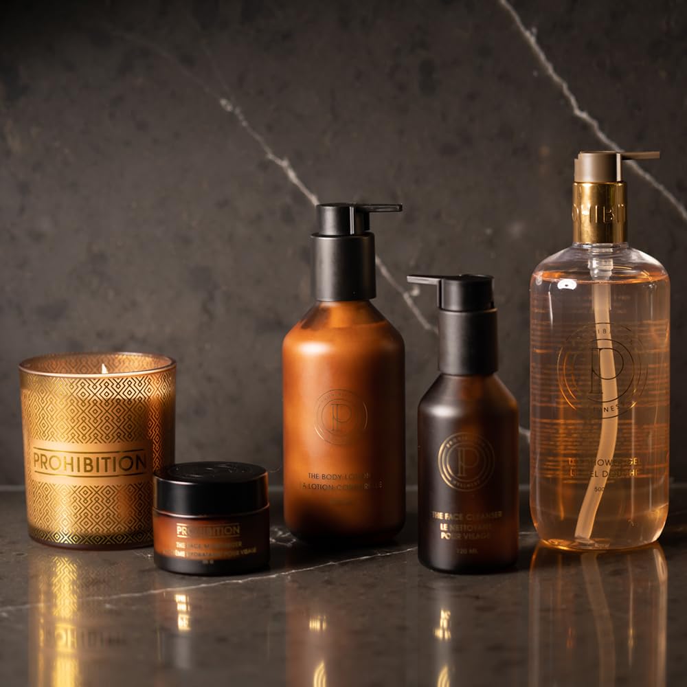 Prohibition Wellness The Body Lotion, Body Lotion for Dry Skin, Body Moisturizer, Hyaluronic Acid, Macadamia Nuts, and Hemp Seed