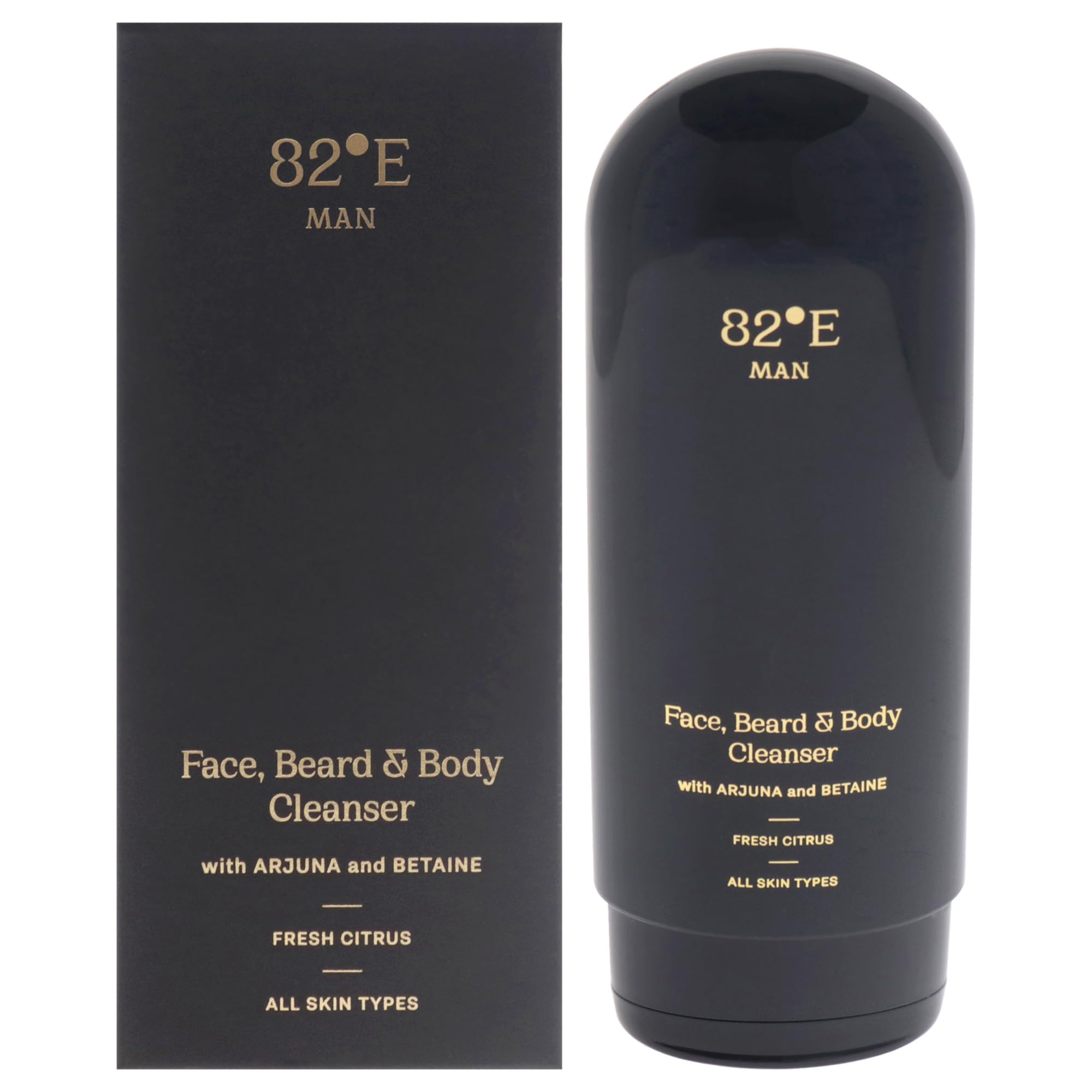 Face Beard and Body Cleanser - Fresh Citrus by 82East By Deepika Padukone for Men - 6.7 oz Cleanser