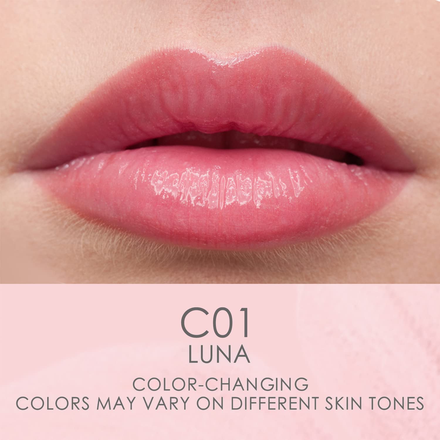 Catkin Tinted Lip Balm Color Changing Lipstick Ultra Hydrating 100% Natural Lip Moistrurizer With Vitamin E Nourishing For Crack