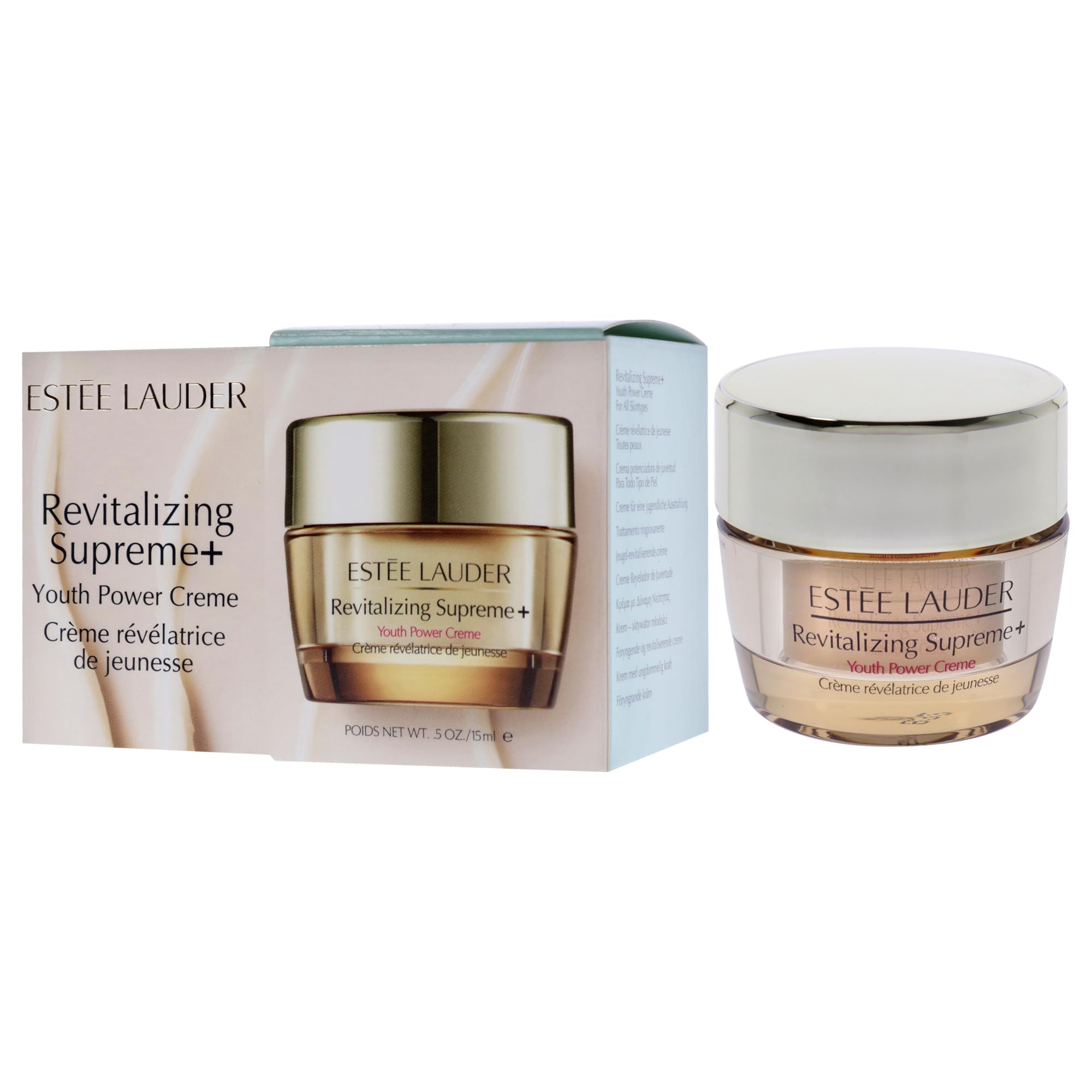 Revitalizing Supreme Plus Moisturizer Youth Power Creme By Estee Lauder For Unisex - 0.5 Oz Cream