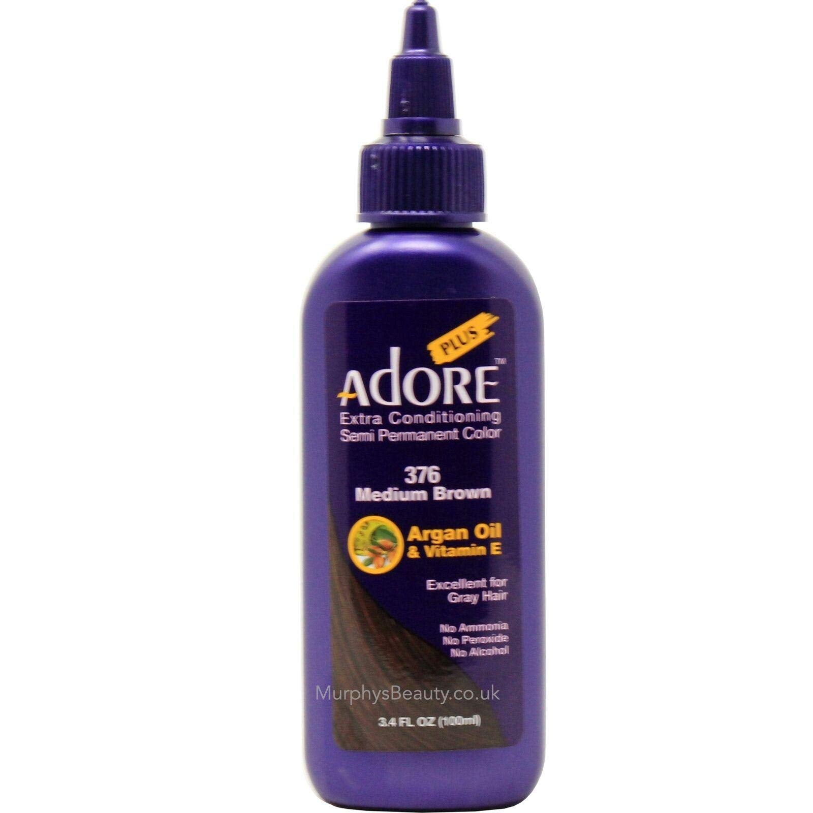 Adore Plus #376 Medium Brown 3.4 Fl Oz