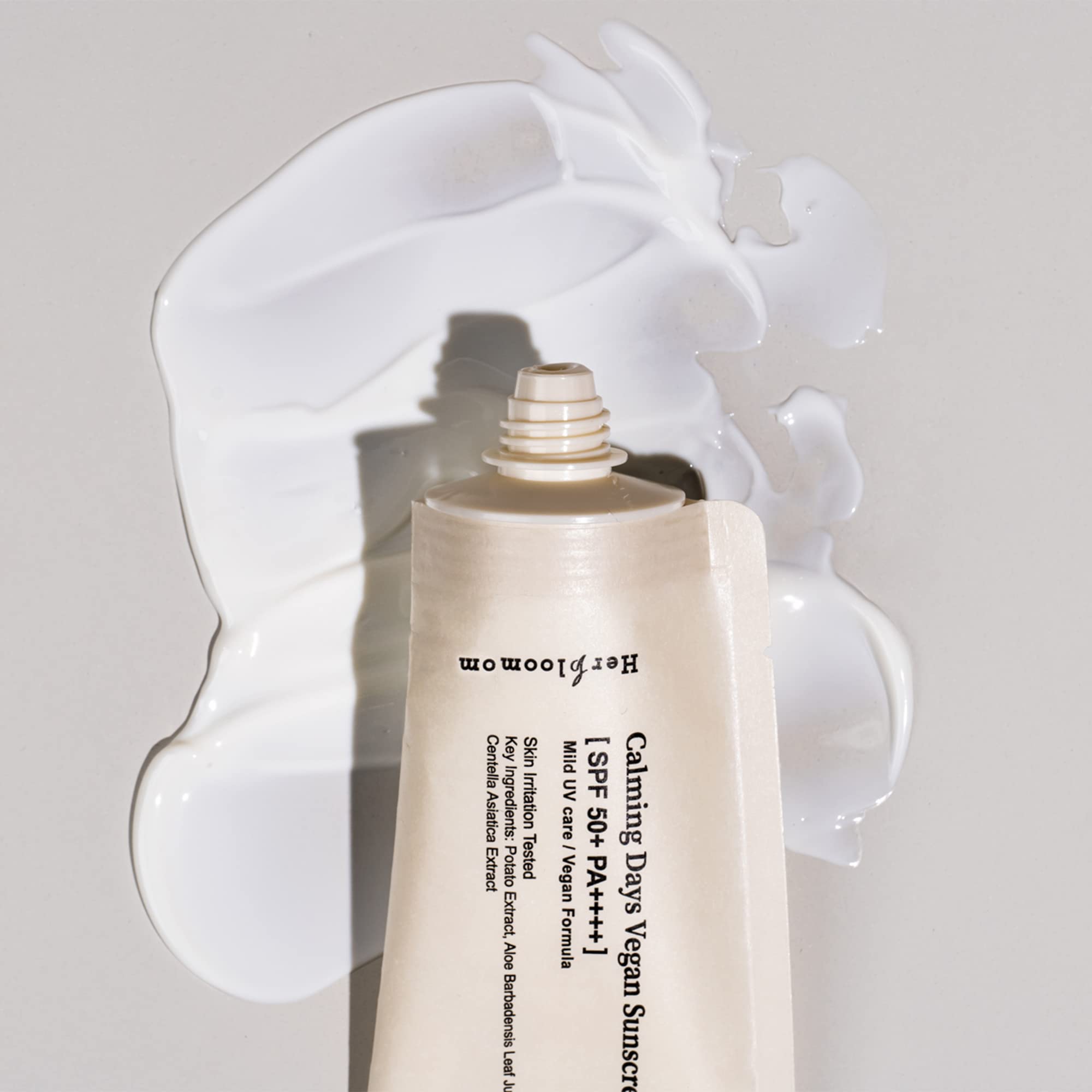 Herbloom Calming Days Vegan Sunscreen SPF 50+ PA++++ - Moisturizing and Non-Greasy Face Sun Screen - Reef-Friendly & Eco-Conscio