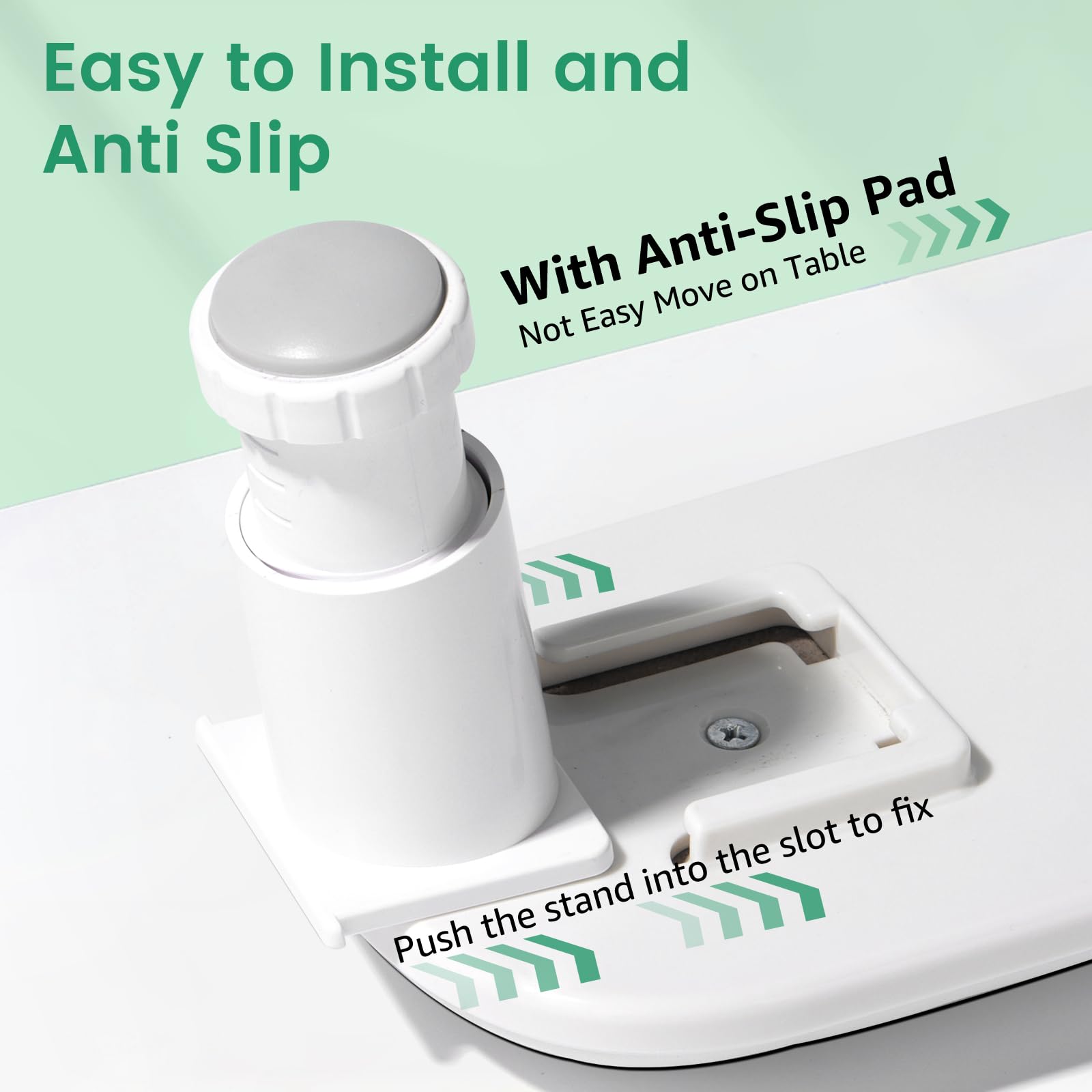 Big Arm Rest For Nails Tech: 2Nd Generation U-Shaped Manicure Nail Arm Rest Stand Height Adjustable Armrest Microfiber Pu Leathe