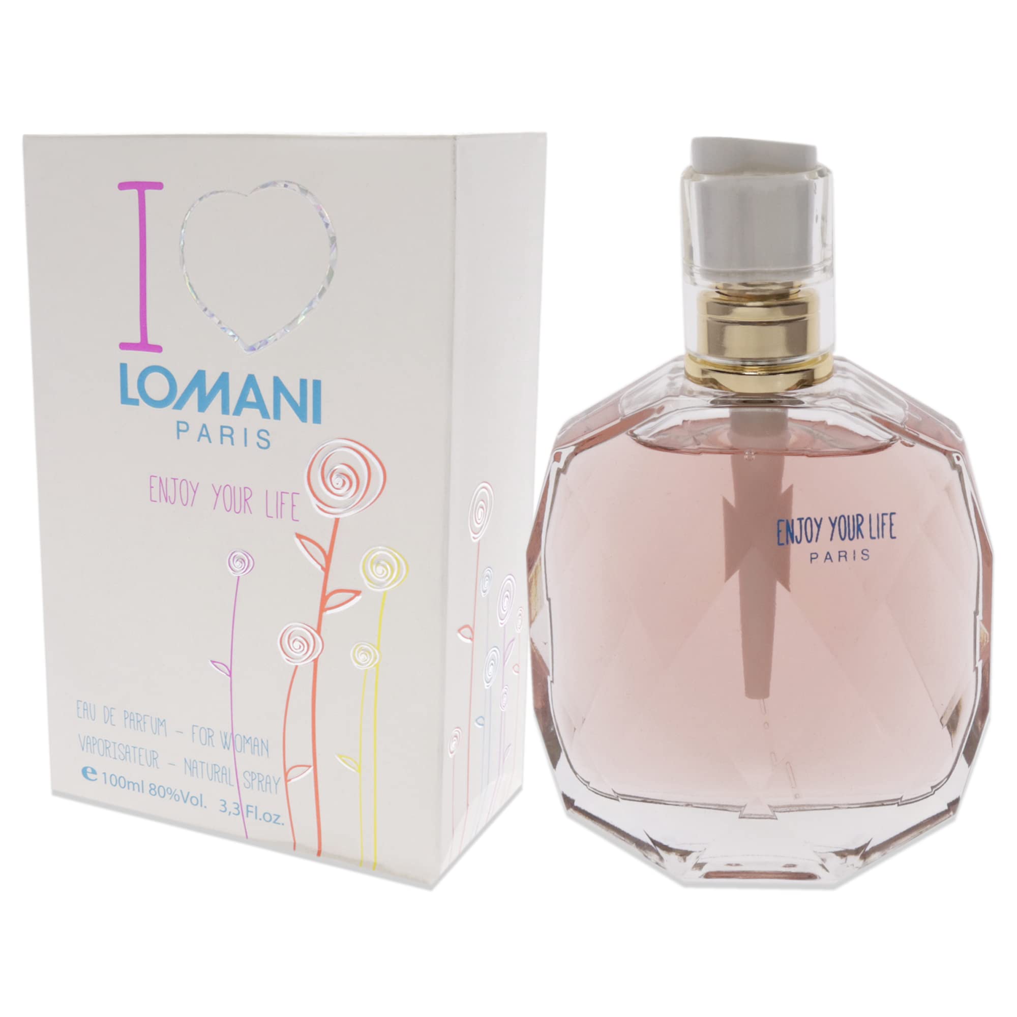 Lomani Enjoy Your Life Women Edp Spray 33 Oz