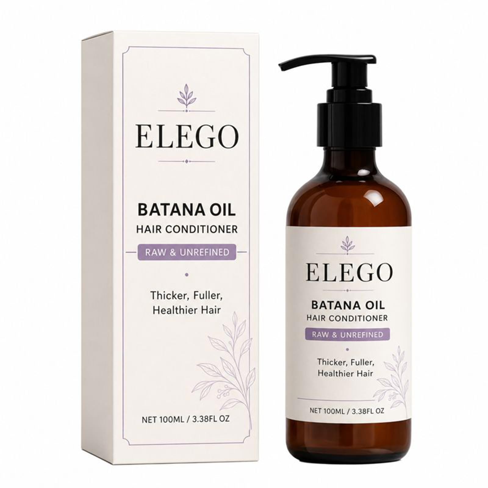 ELEGO Batana Oil Conditioner  Strengthens Weak Hair & Split Ends for Women & Men, Nourishing Formula for Healthier Hair
