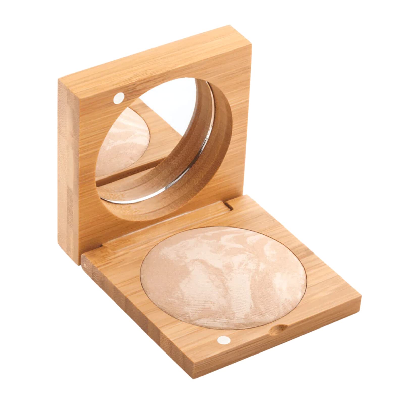 Antonym Cosmetics Baked Foundation Face Powder Makeup Natural Looking Glowing Skin Wrinkle Defying Minimize Fine Lines & Pores M