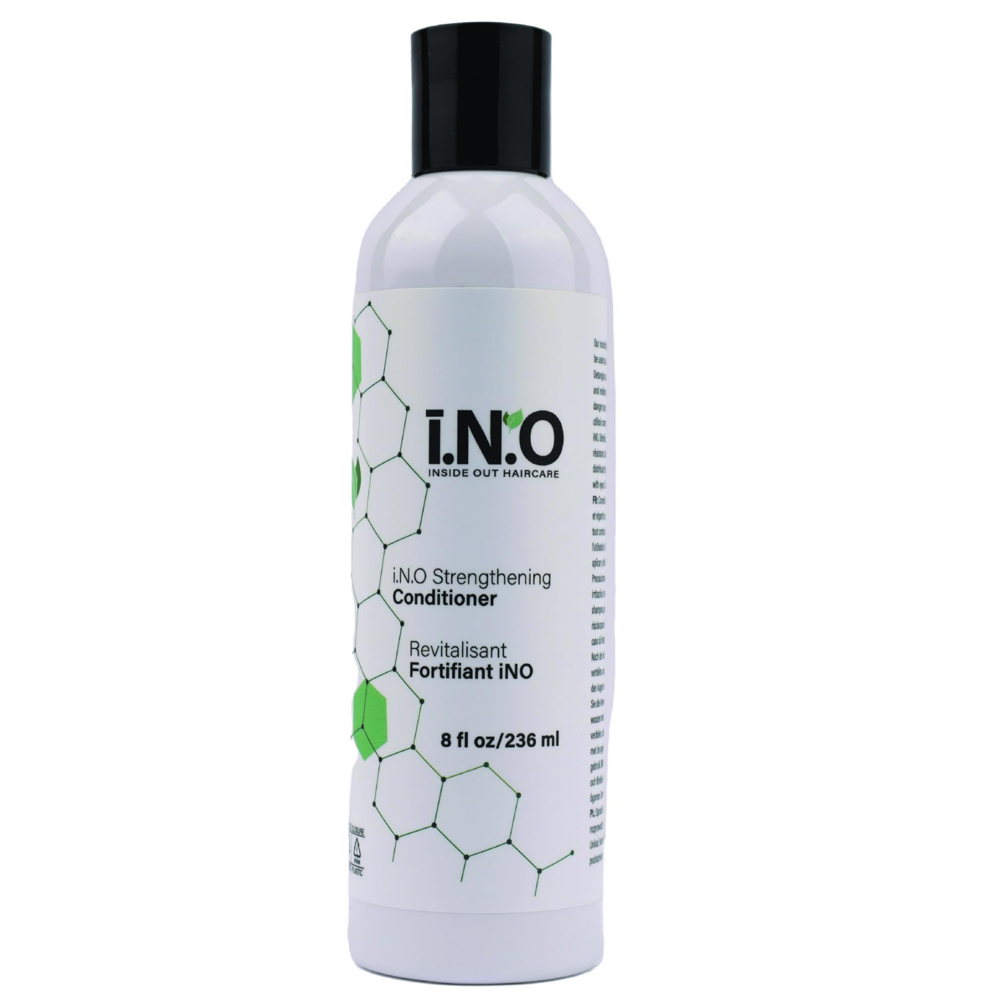 Earthly Body Inside Out Haircare Strengthening Conditioner - 8 fl oz - Detangles, Smoothes & Strengthens - Color Safe - Vegan & 