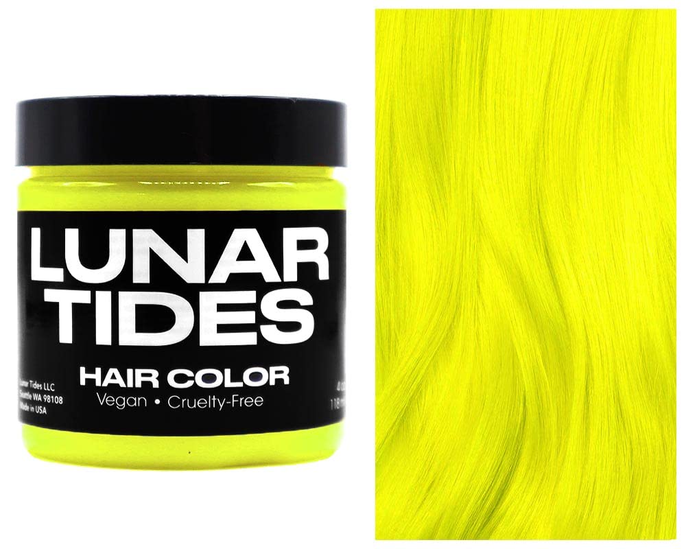 Lunar Tides Semi-Permanent Hair Color - Neon Lemon, 4 fl. oz. - 43 Vibrant Colors Available