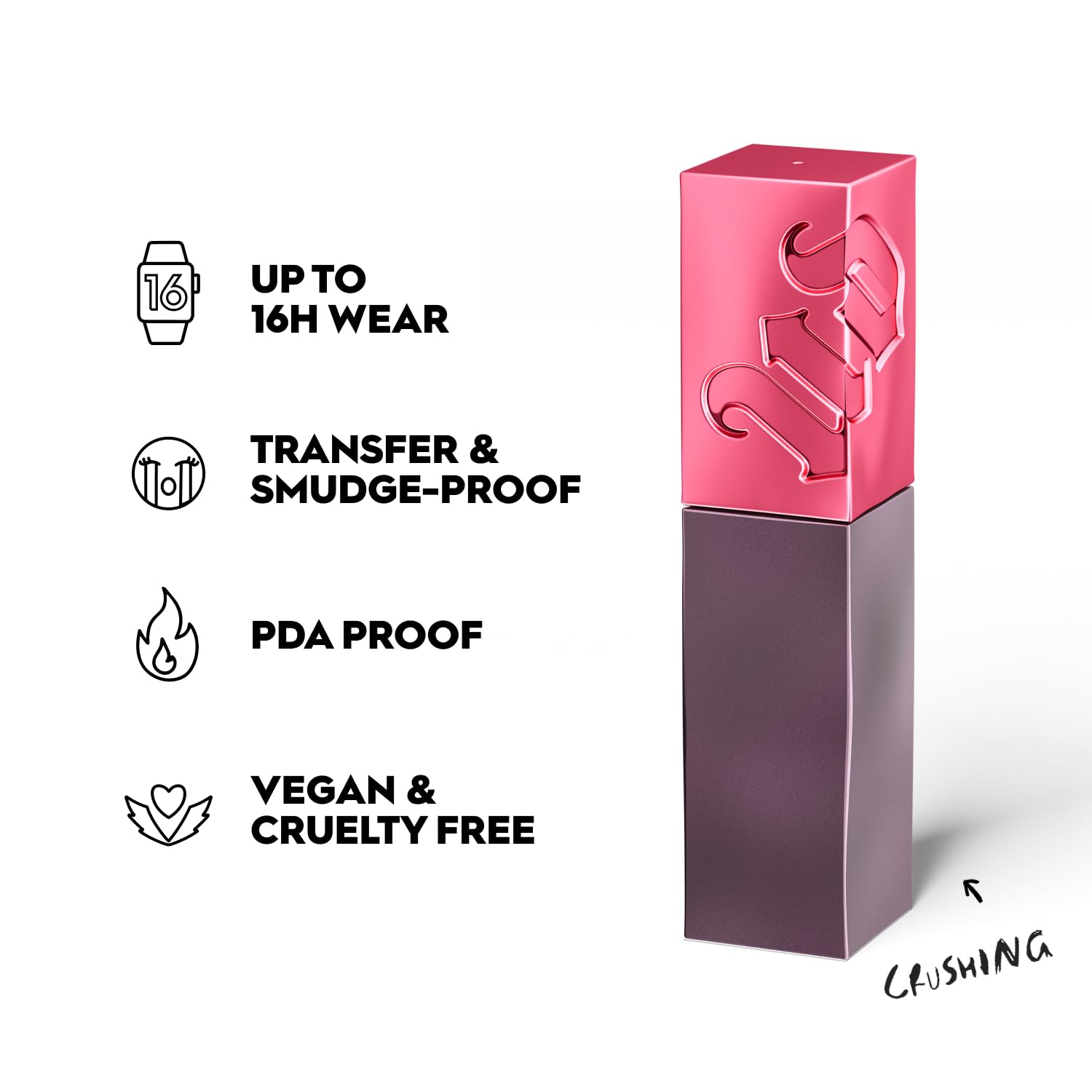 Urban Decay Vice Lip Bond - Glossy Full Coverage Liquid Lipstick - Long-Lasting One Swipe Color - Smudge-Proof - Transfer-Proof