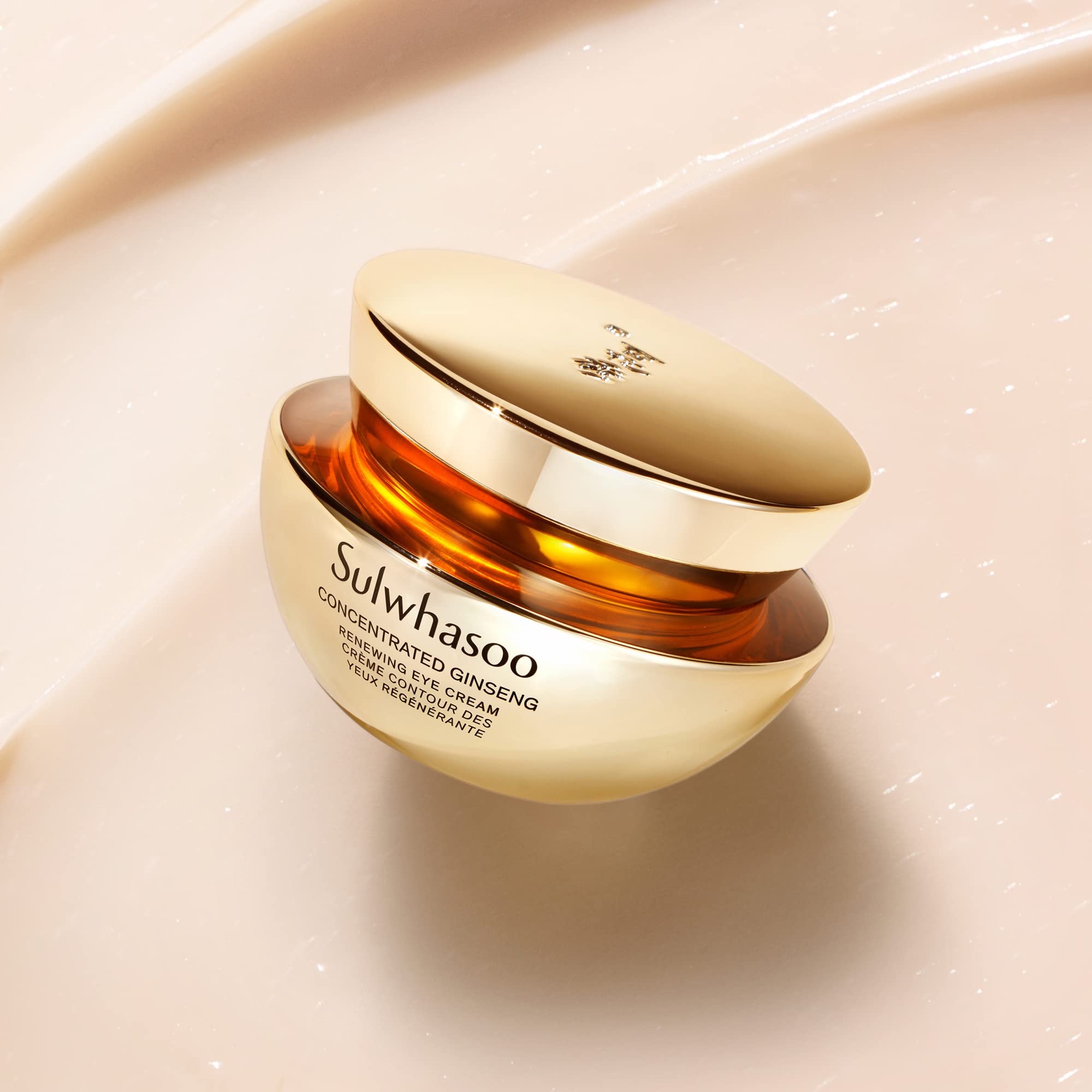 Sulwhasoo Concentrated Ginseng Renewing Eye Cream: Soft Texture, Visibly Firms, Smooths, and Improves Look of Resilience, Elasti