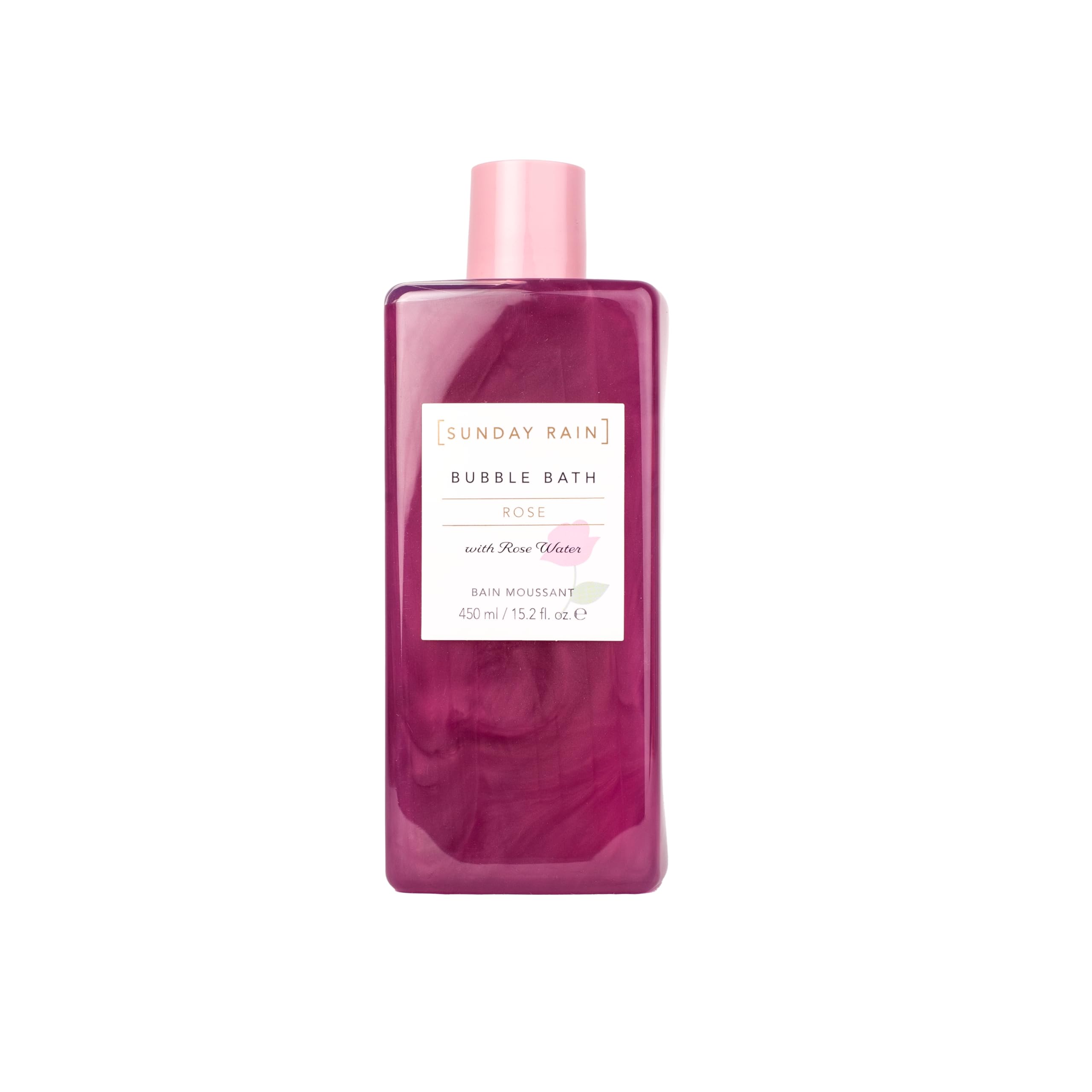 Bubble Bath - Rose by Sunday Rain for Unisex - 15.2 oz Bubble Bath
