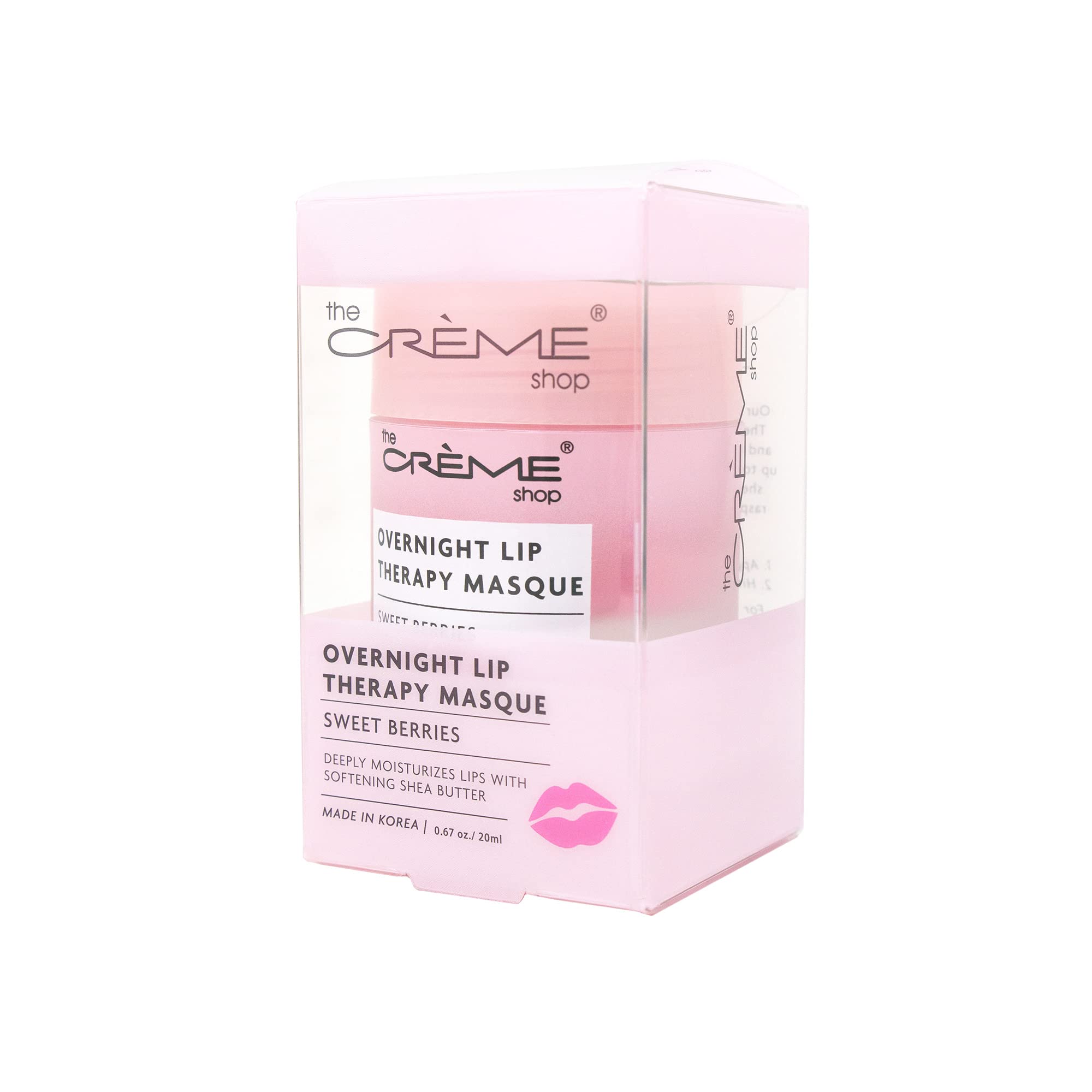 The Crme Shop Overnight Lip Therapy Masque, Lip Mask Moisturizing, Korean Lip Mask, Lip Sleeping Mask, Hydrating Lip Mask  Swee