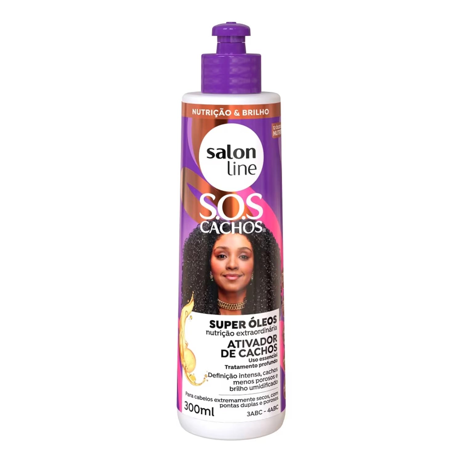 Salon Line Hair Treatment (SOS Curls) Nourishing Curl Activator 10.14 Fl Oz