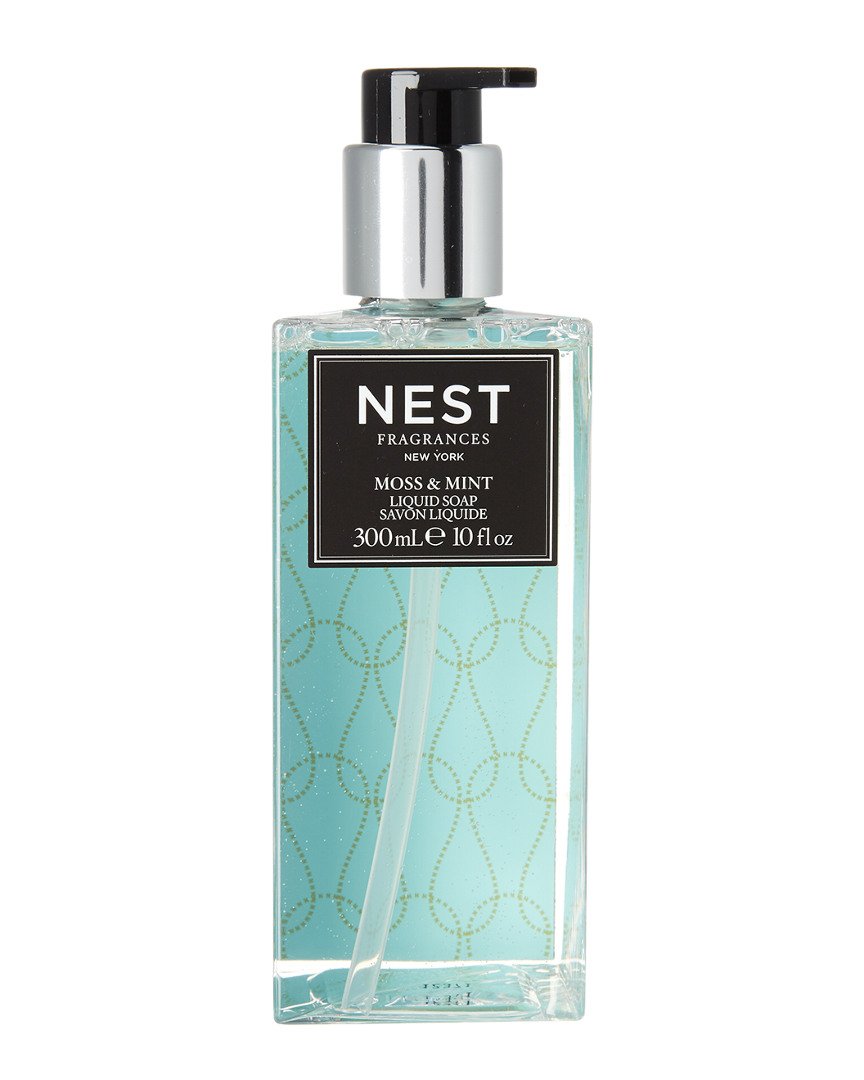 NEST Fragrances Scented Liquid Hand Soap- Moss & Mint , 10 fl oz