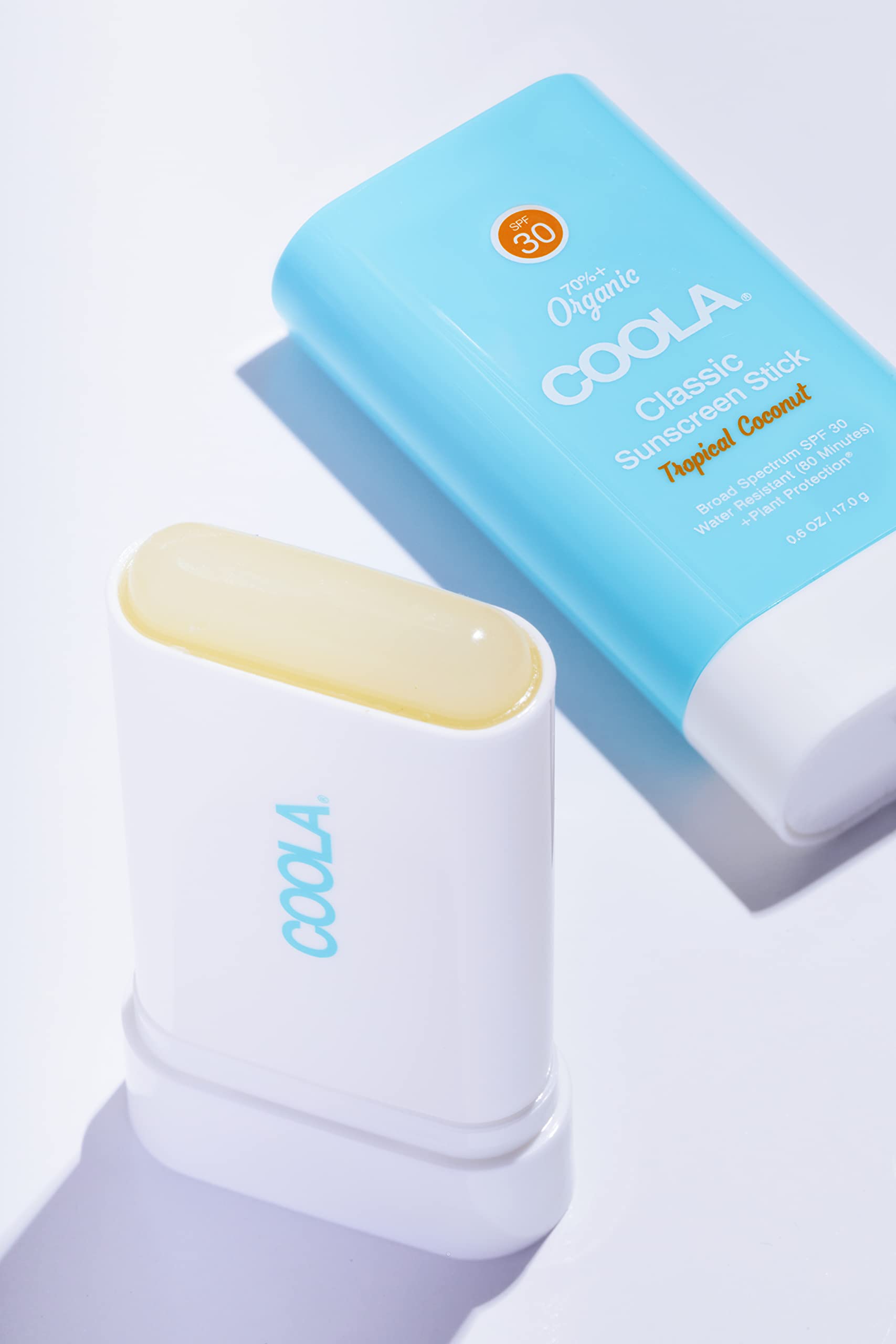 Coola Organic Face Sunscreen Spf 30 Sunblock Lotion Stick, Dermatologist Tested Skin Care For Daily Protection, Vegan And Gluten