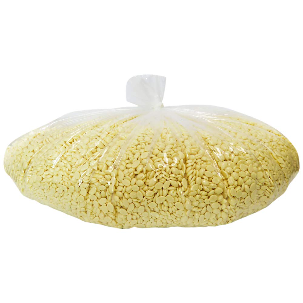 Waxness Film Hard Wax Beads White Tea 22 lb (10 kg)  Stripless Professional Hard Wax Bulk Size for Face & Body, Salon Use  Mad