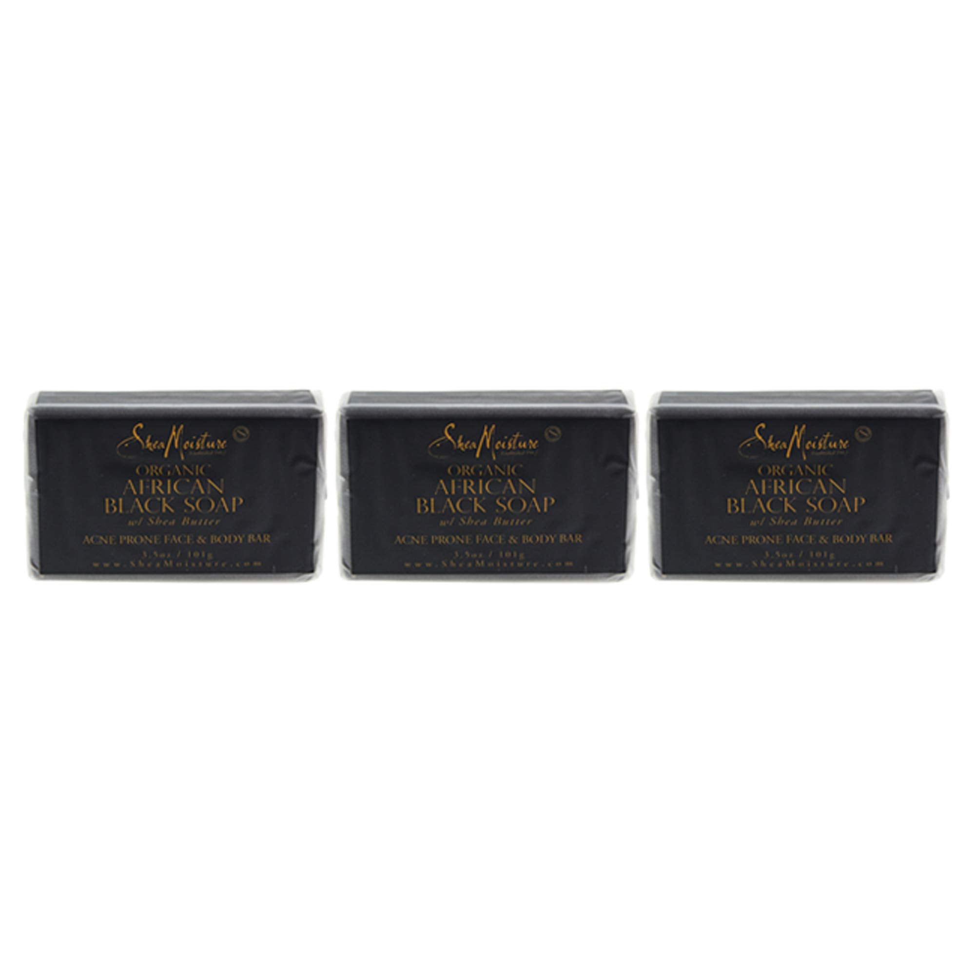 Shea Moisture, Black Soap Bar, 3.5 Ounce