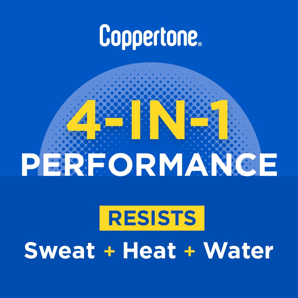 Coppertone Sport Sunscreen Spf 70 Lotion, Water Resistant Sunscreen, Body Sunscreen Lotion, 7 Fl Oz