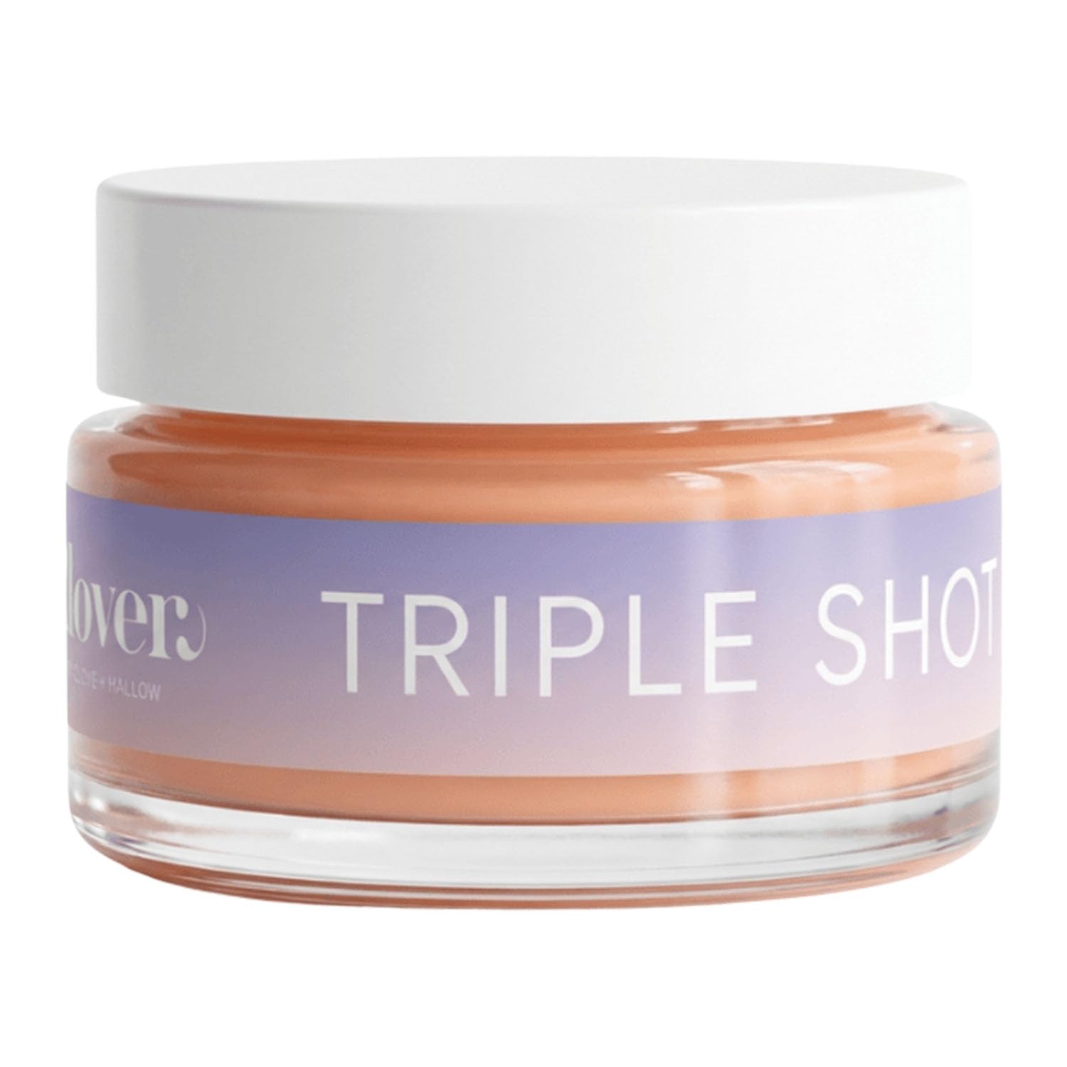 Clover Triple Shot 3in1 Bioactive Eye Treatment | Depuffing & Brightening Eye Cream with Coffee Extract, Peptides & Plankton |