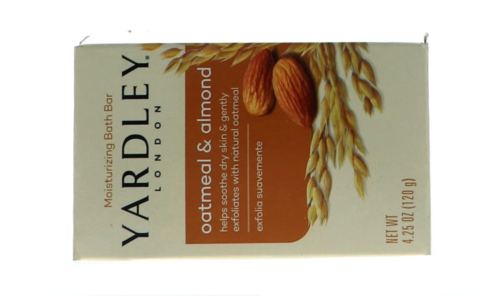 Yardley Oatmeal Almond Bath Bar 4Oz - Pack Of 11