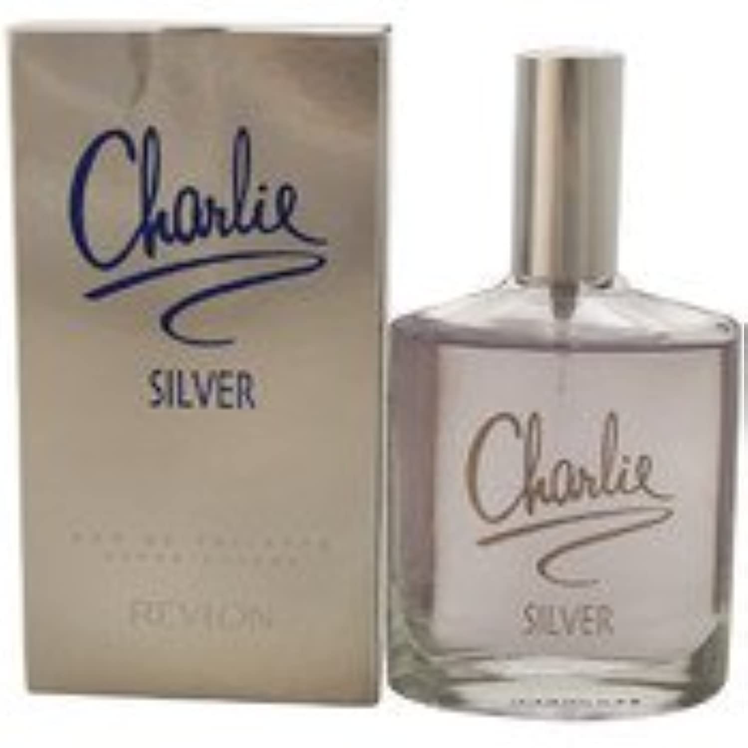 Revlon Charlie Silver 3.4 Oz Eau De Toilette Spray New In Box For Women
