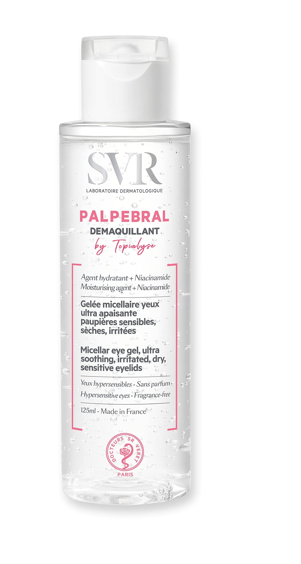 Svr Palpebral By Topialyse Eye Makeup Remover 4.3 Fl.Oz.