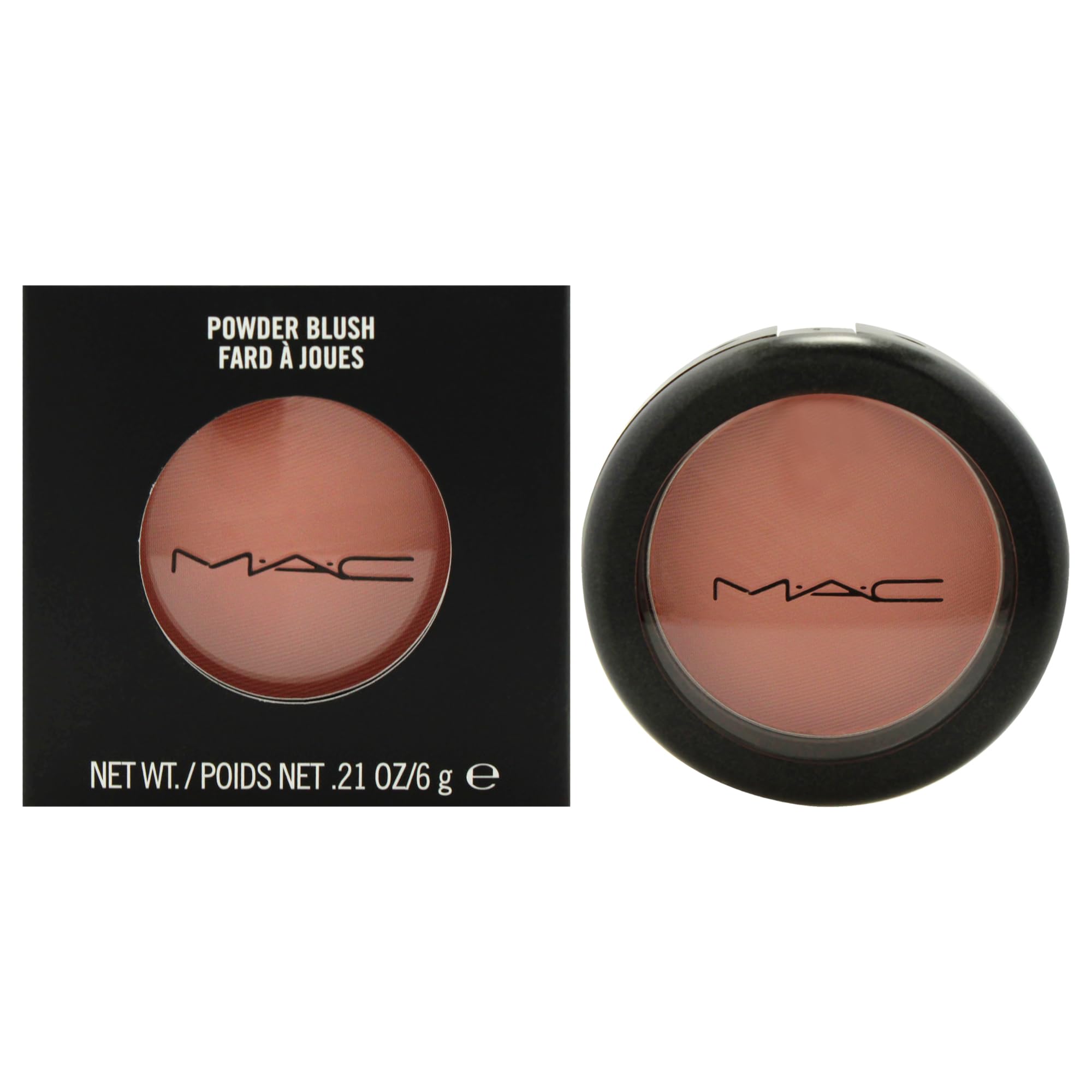 MAC Powder Blush - Melba, 0.21 oz, Cranberry - High-Quality Blush for Women