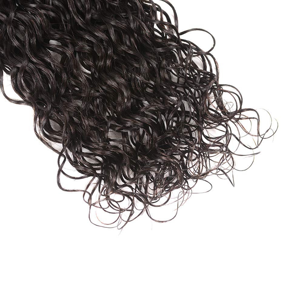 Miss Gaga Hair Brazilian Virgin Hair Water Wave 4 Bundles 100% Unprocessed Natural Color Can Be Dyed And Bleached (20 22 24 26)
