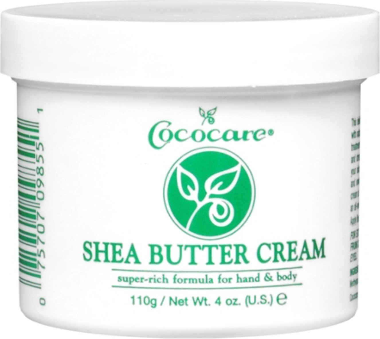 Cococare Shea Butter Cream 4 oz (Pack of 5)