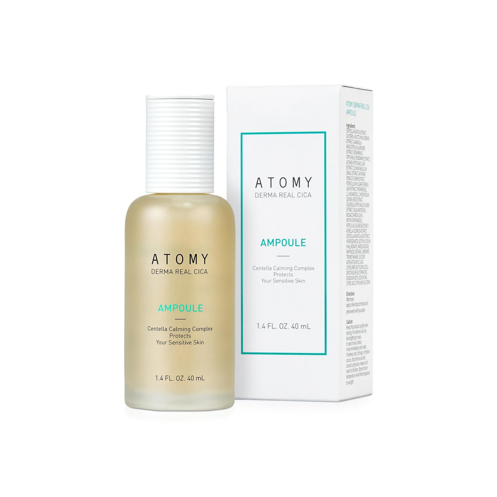 GIANANO, Skincare Ampoule, Soothing & Repairing Serum for ATOMY Derma Real Cica Ampoule, 1.4fl.oz.