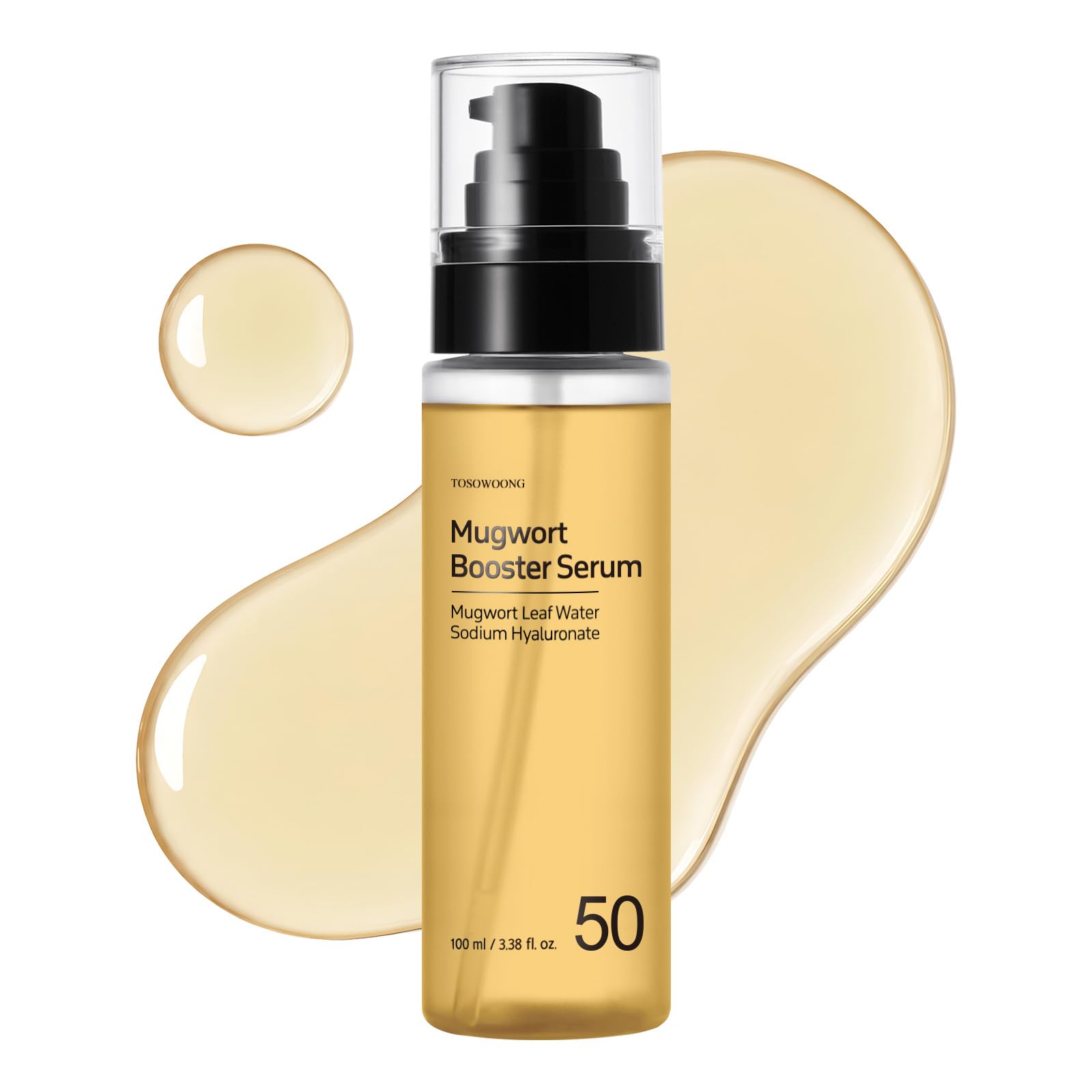 TOSOWOONG Mugwort Booster Serum for Calming & Hydration, Sensitive Skin