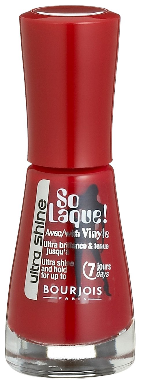 So Laque Ultra Shine - 24 Rouge Escarpin By Bourjois For Women - 0.3 Oz Nail Polish
