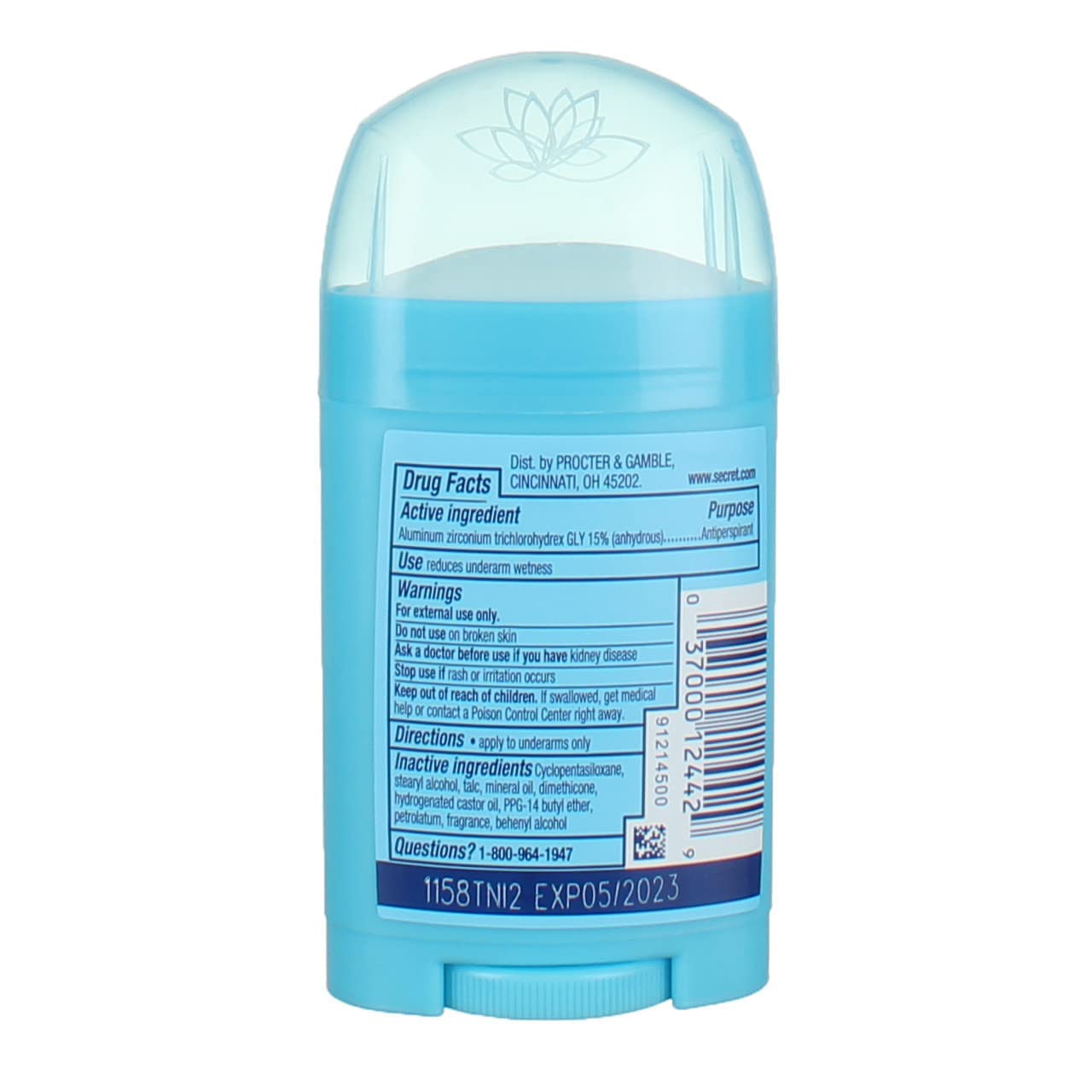 Secret Anti-Perspirant Deodorant Solid Powder Fresh 1.70 Oz (Pack Of 3)