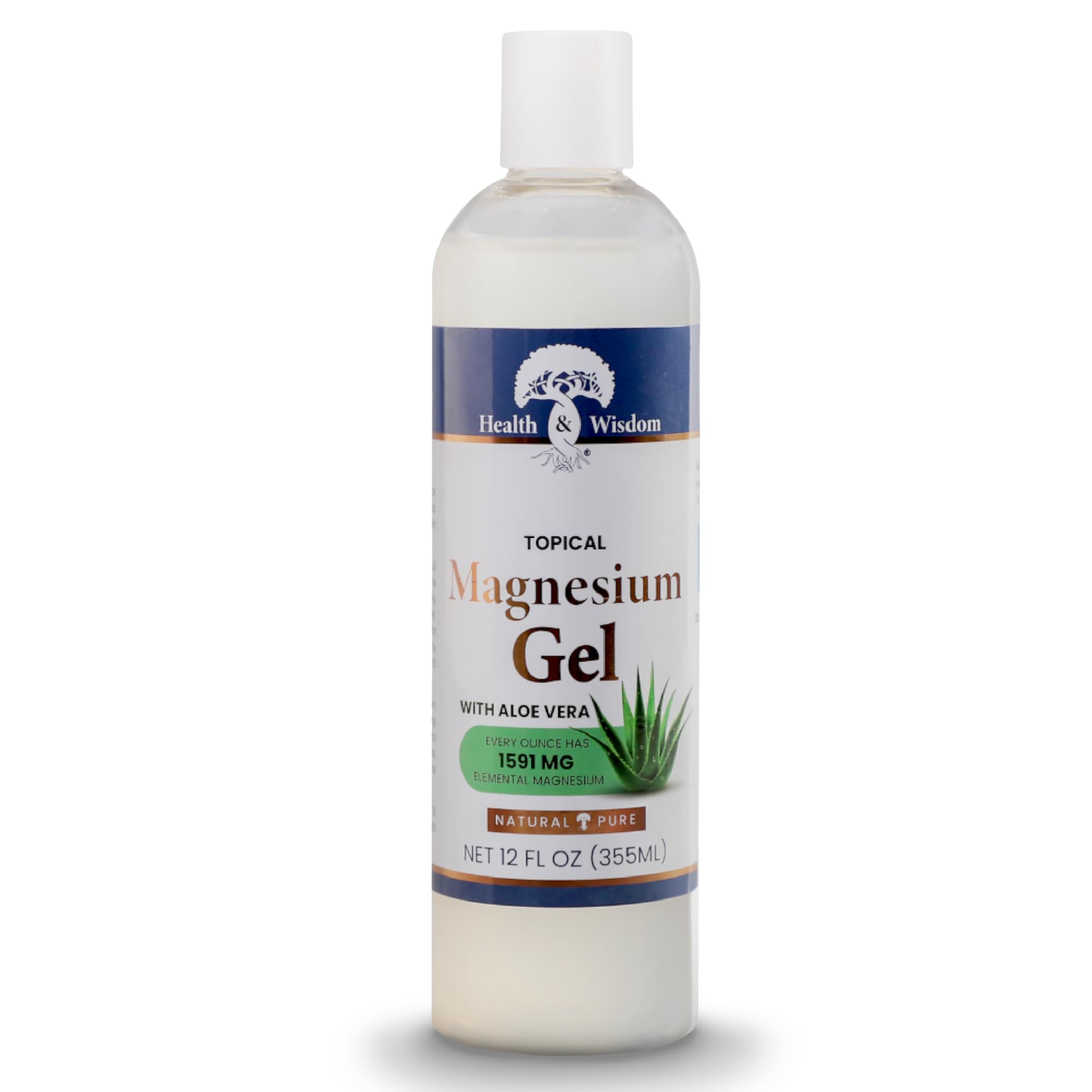 Health And Wisdom Magnesium Prills Bath Ball - Structured Water Devices, Magnesium Laundry Beads, Deionized Water, Mineral Magne