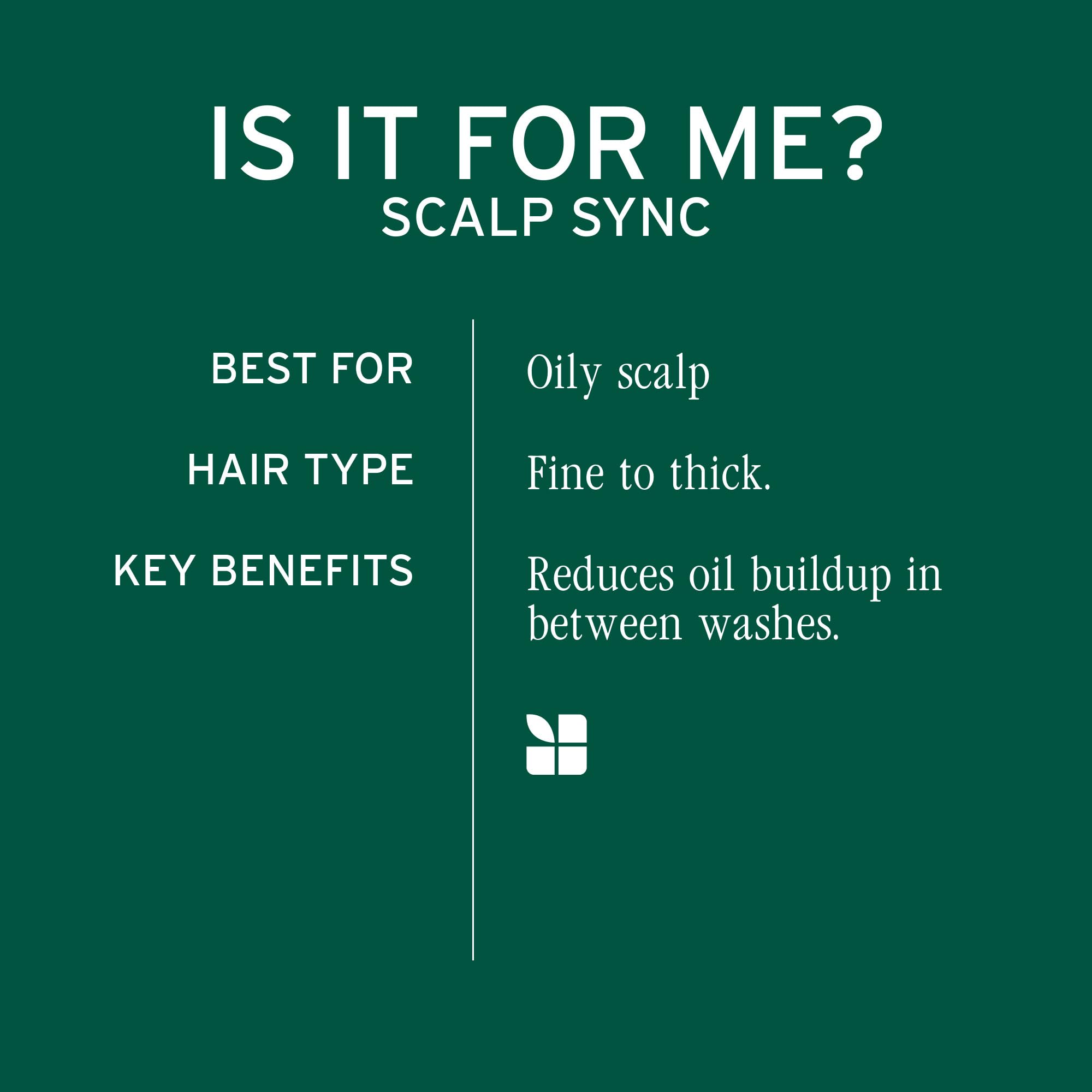 Biolage Scalp Sync Oil Balancing Serum - Absorbs Excess Oil, For Oily Scalp, Fermented Tea Blend, Vegan & Paraben-Free, 1.6 Fl O