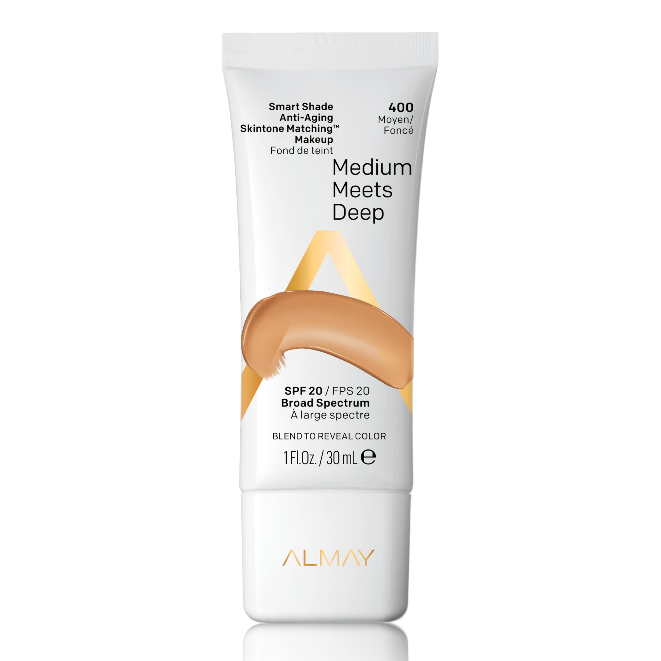 Almay Smart Shade AntiAging Skintone Matching Makeup, Hypoallergenic, Cruelty Free, Oil Free, Fragrance Free, Dermatologist Te
