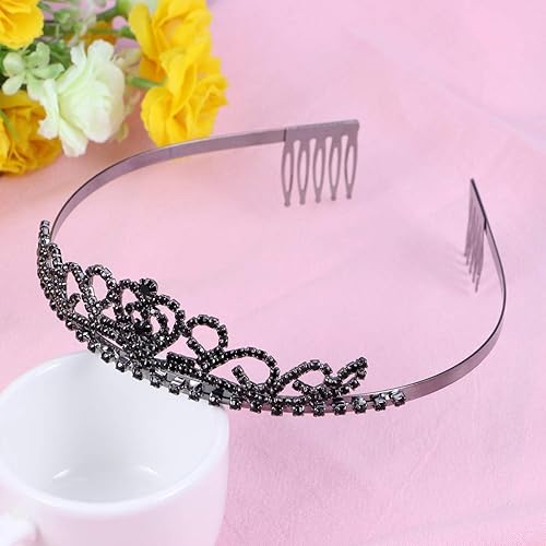 Bridal Tiara - Wedding Bridal Crown Rhinestone Hair Barrettes - Masquerade - 1st Choice
