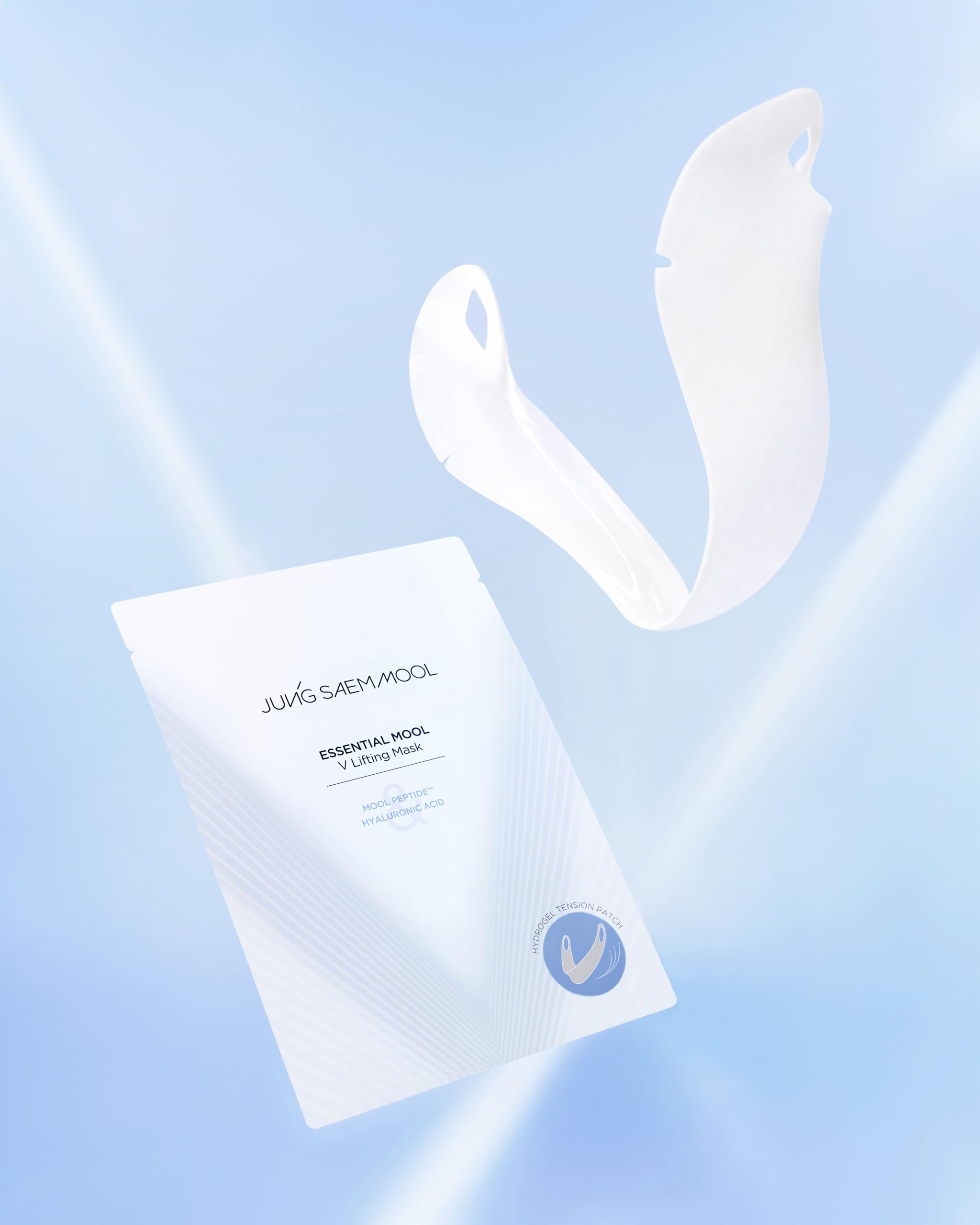 Mool V Lifting Mask | Hydrogel Double Chin Mask, Korean Skincare (5P)