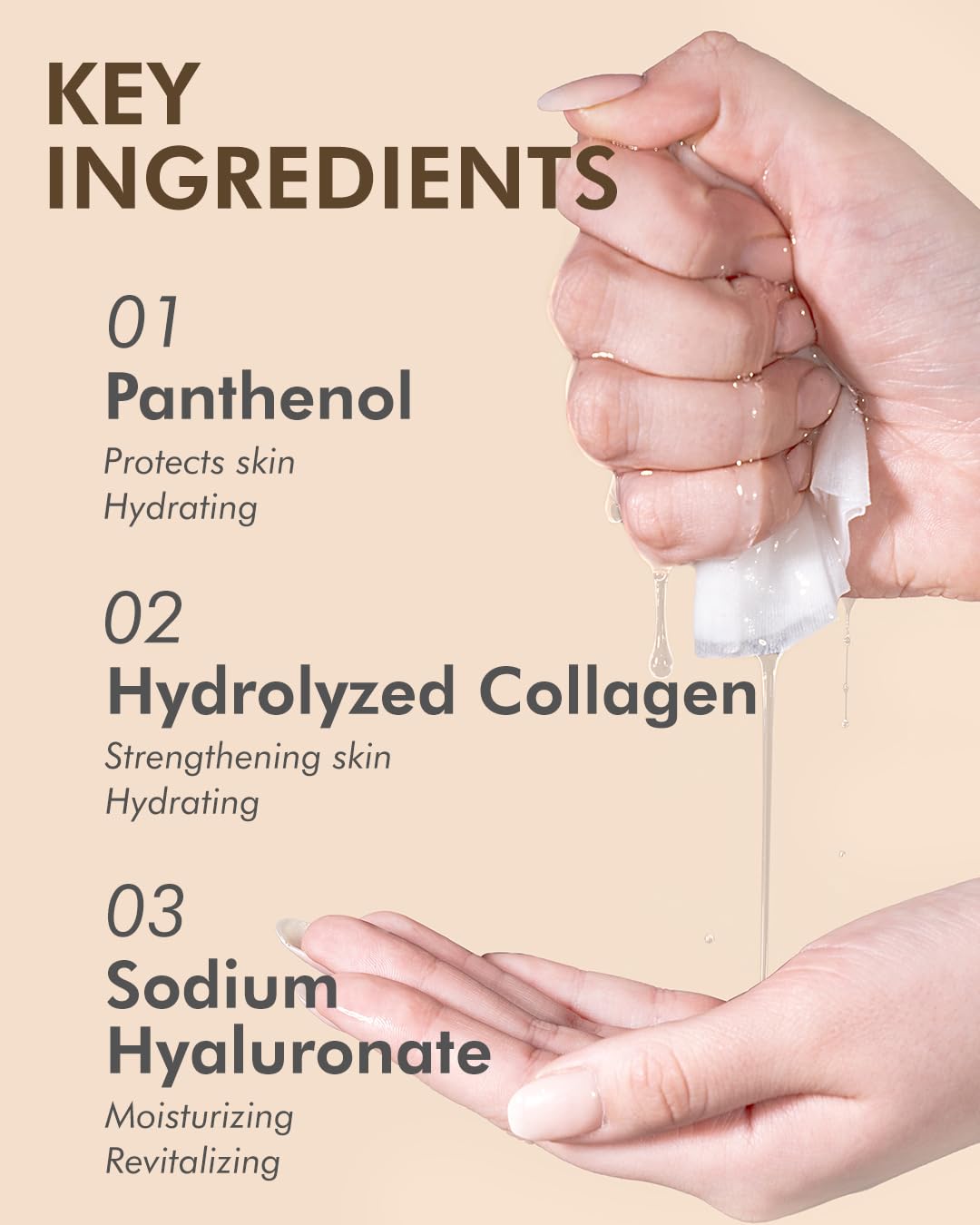 Dermal Snail Collagen Essence Facial Mask Sheet 23G Pack Of 100 - Skin Regenerating & Trouble Care For Acne Prone Skin, Daily Sk