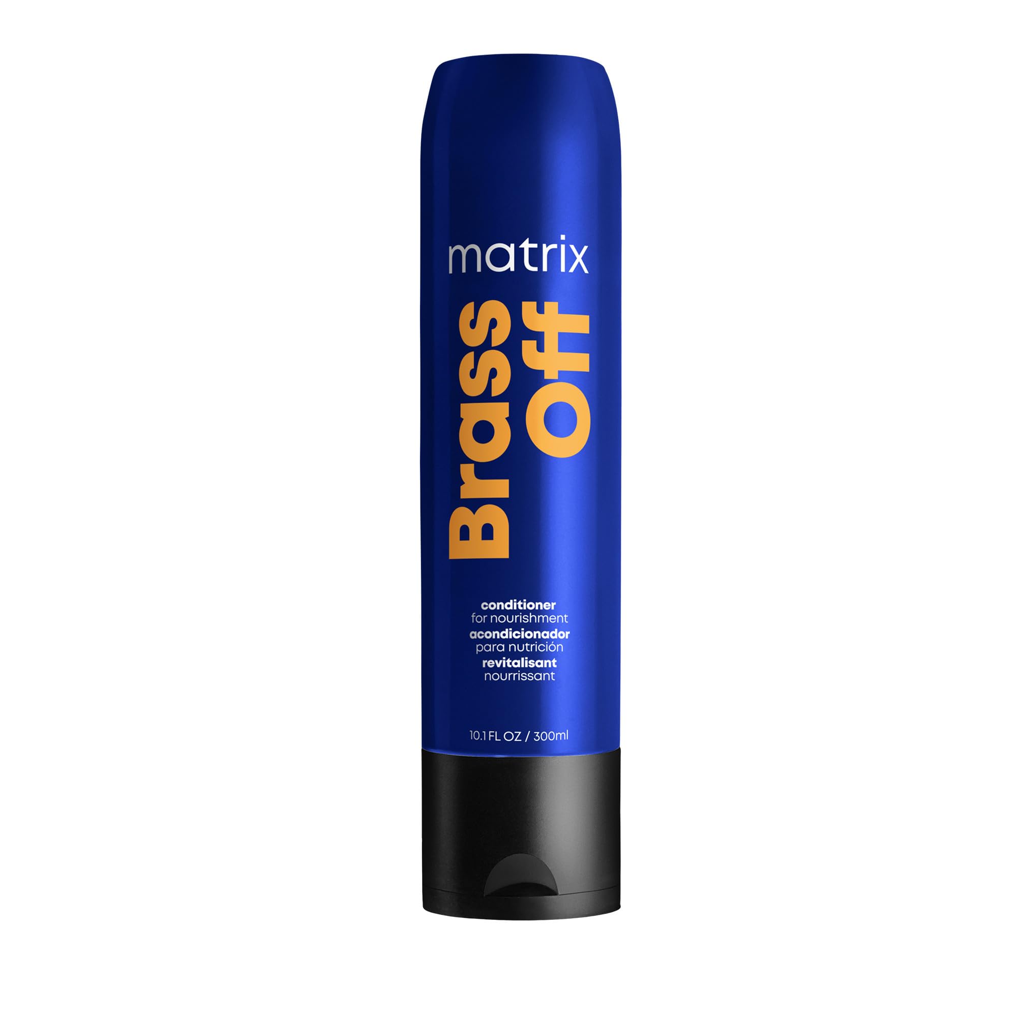 Matrix Brass Off Nourishing Leave In Conditioner | Tones brassiness | Repairs Dry, Damaged Hair | For Color Treated & Bleached H