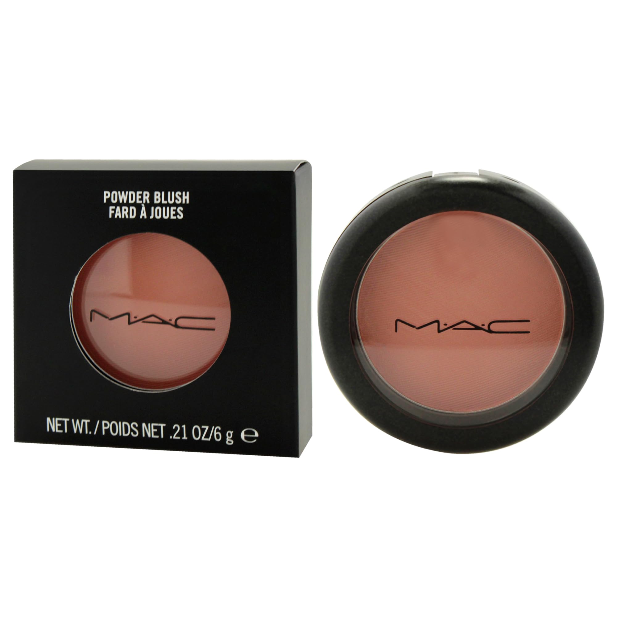 MAC Powder Blush - Melba, 0.21 oz, Cranberry - High-Quality Blush for Women