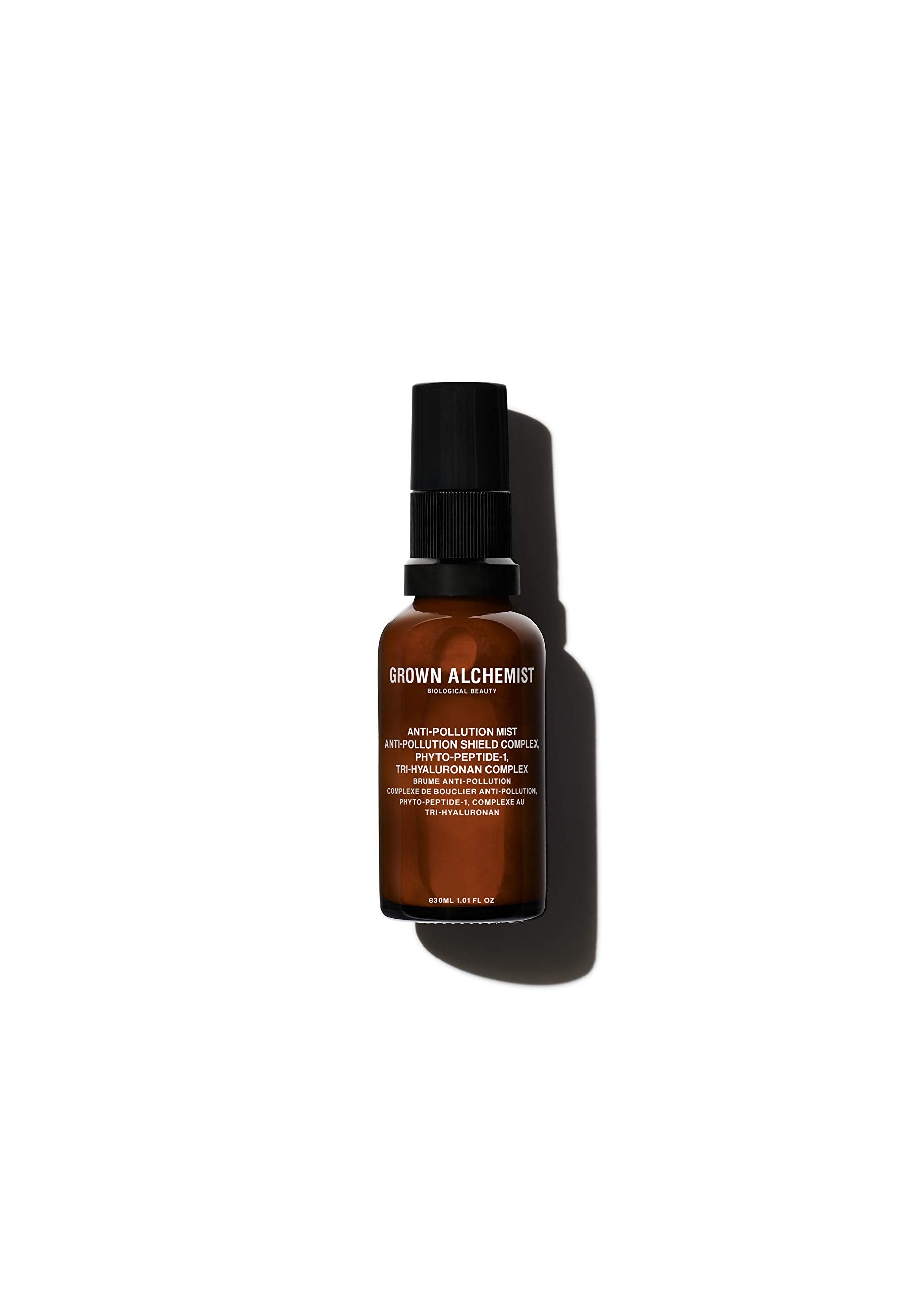 Grown Alchemist Anti-Pollution Mist (30ml), Hydrating, Antioxidant Shield & Skin Defense with Hyaluronic Acid and Plant Peptides
